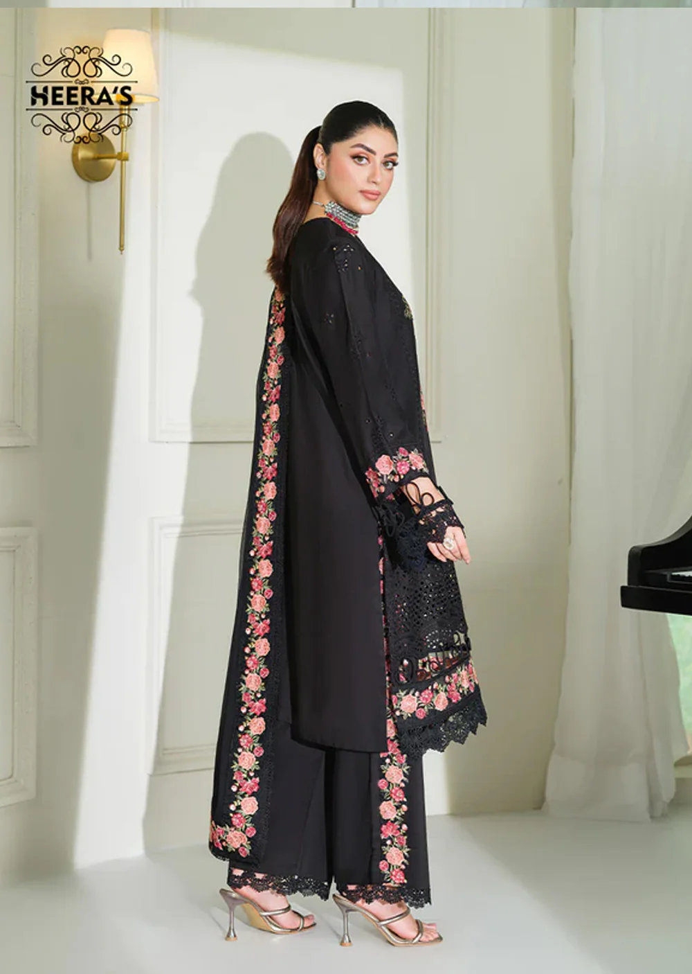 HSS-1175- Readymade Luxury Viscose Heeras Suit 2026 - Image 3