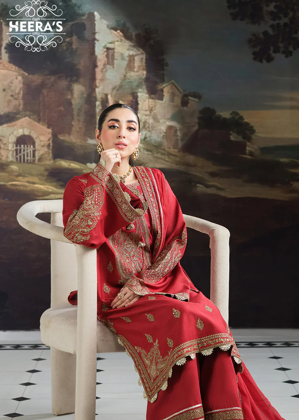 HSS-1184 Etoile Royale Eid Suit - Image 3