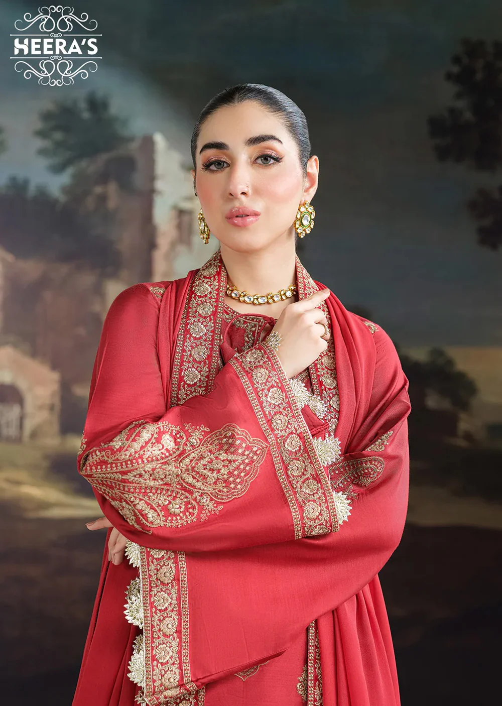 HSS-1184 Etoile Royale Eid Suit - Image 4