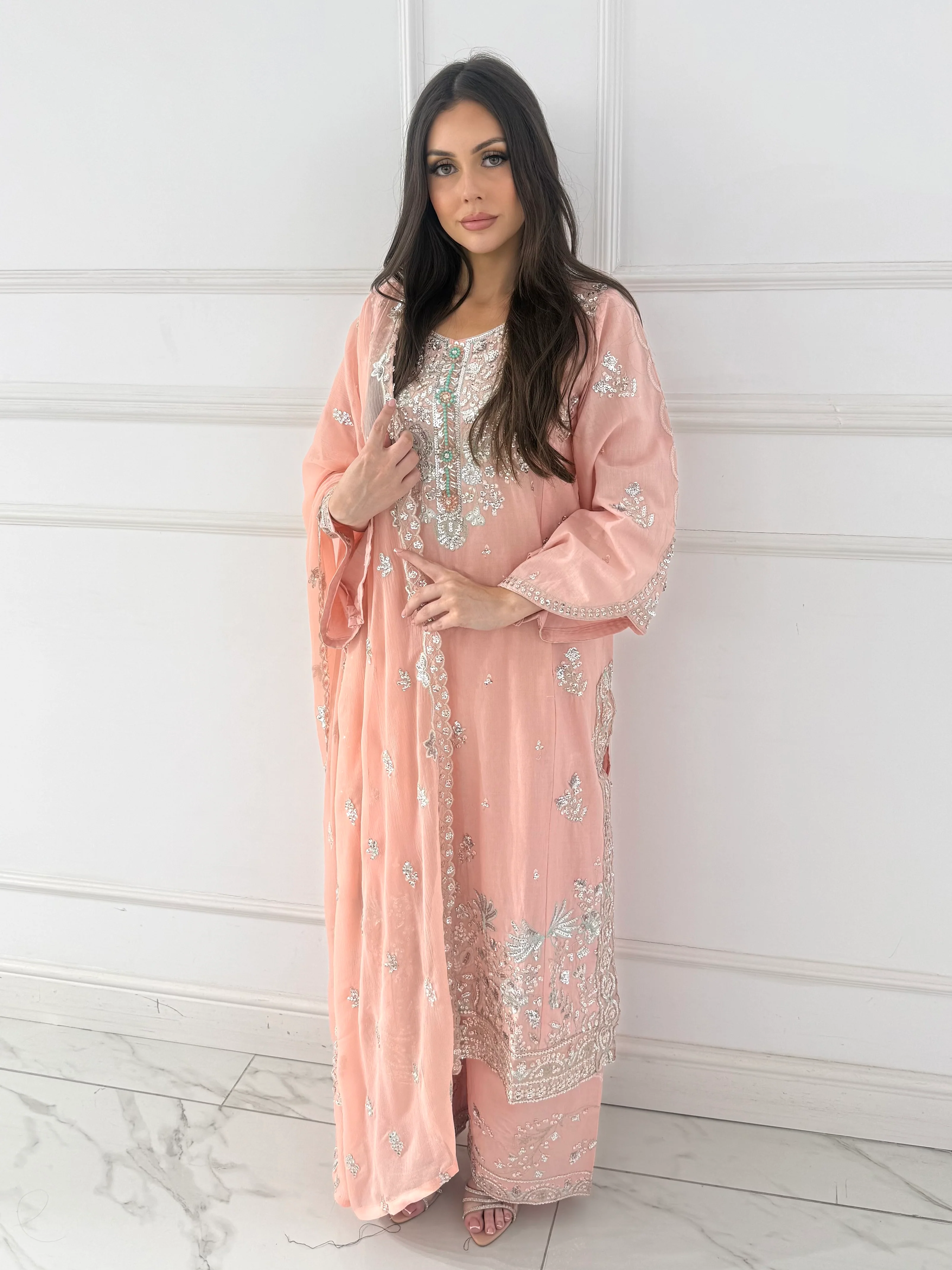 HSS-1186 Cambric Cotton Luxury Suit - Image 3