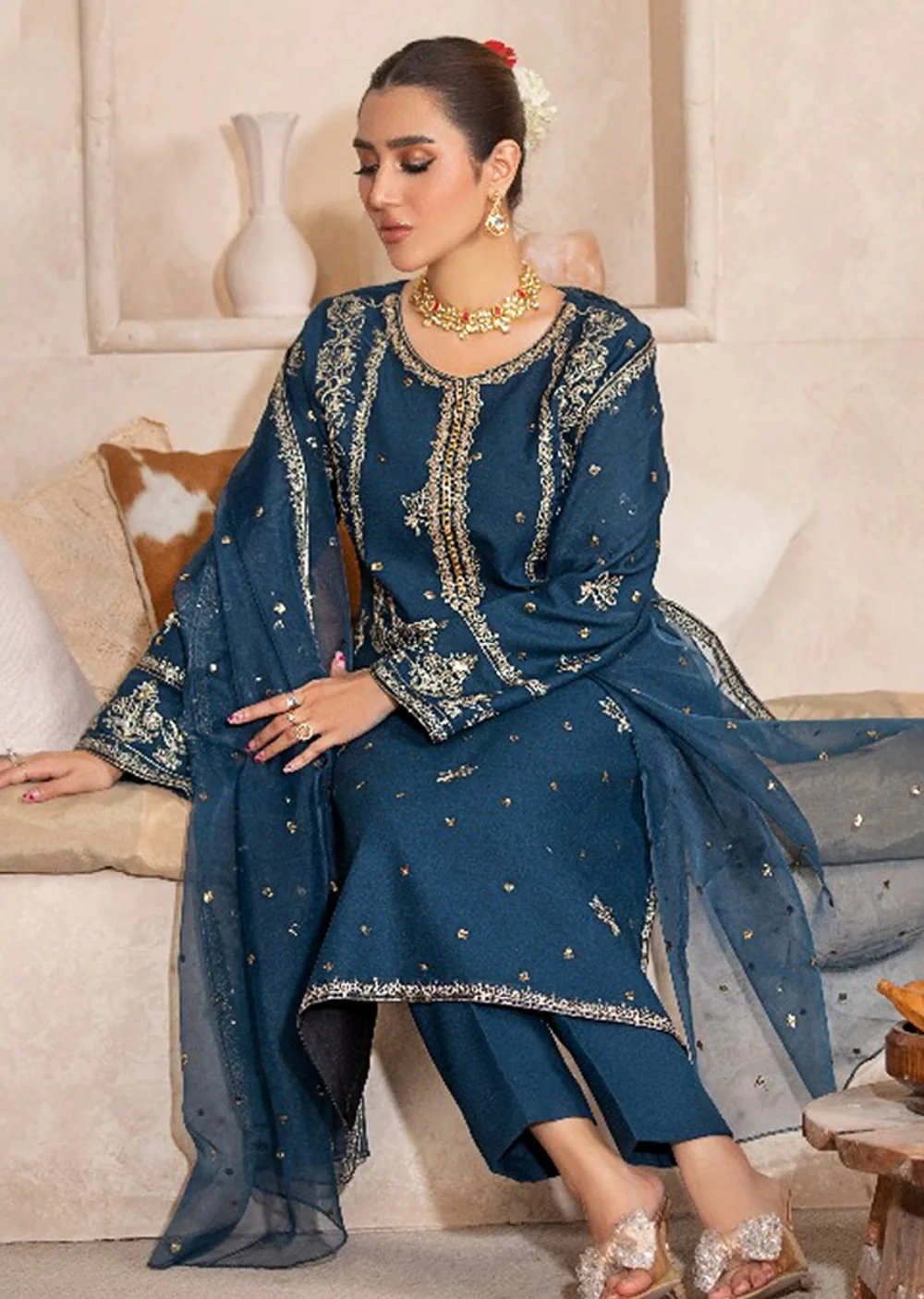 HSS-155 - Readymade Heeras Suit - Image 2