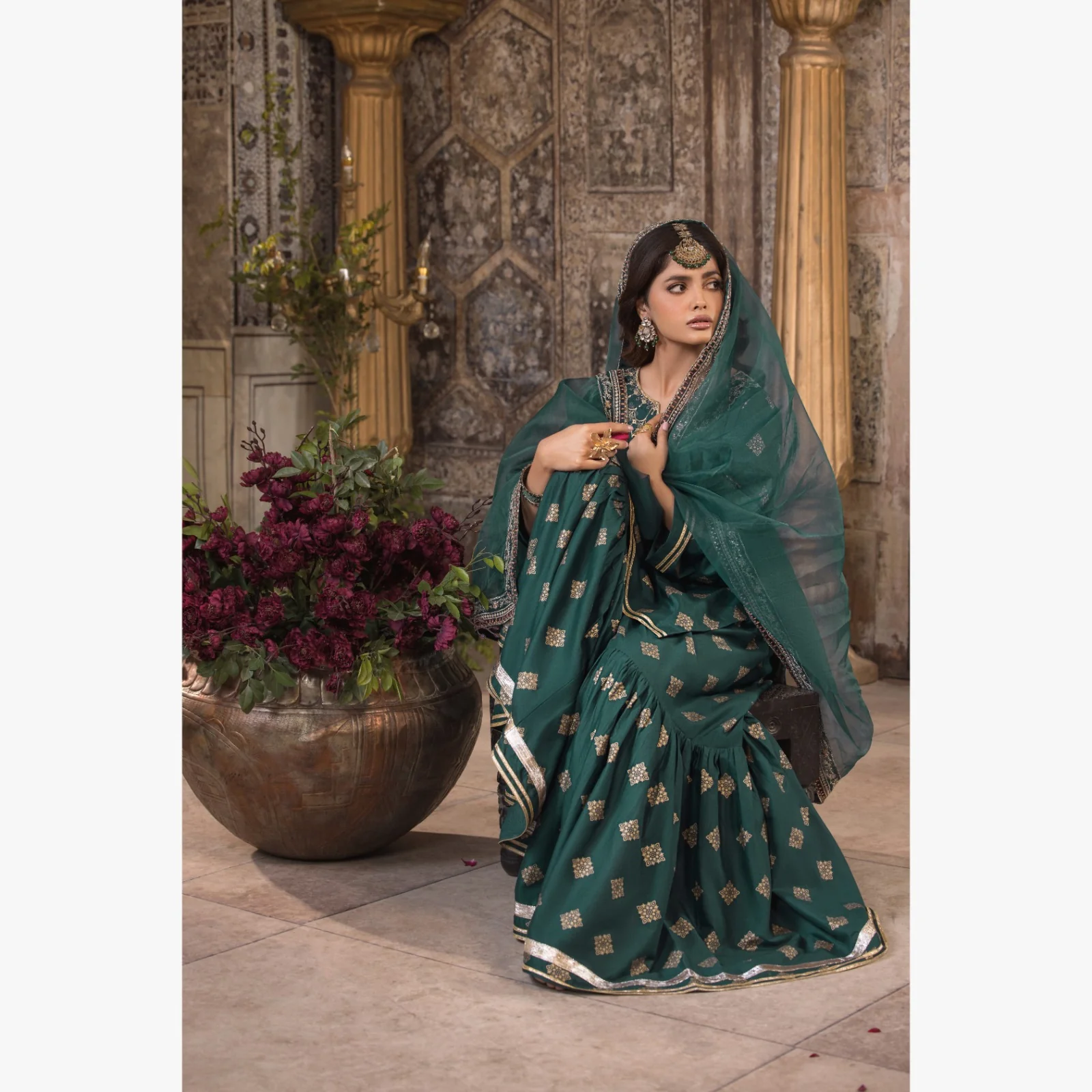 HSS-355- Readymade Heeras Suit - Image 5