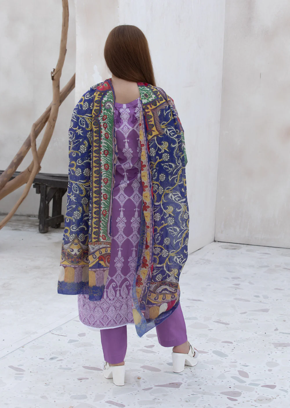 HSS-363- Readymade IVORY ROYALE Heeras Suit - Image 8