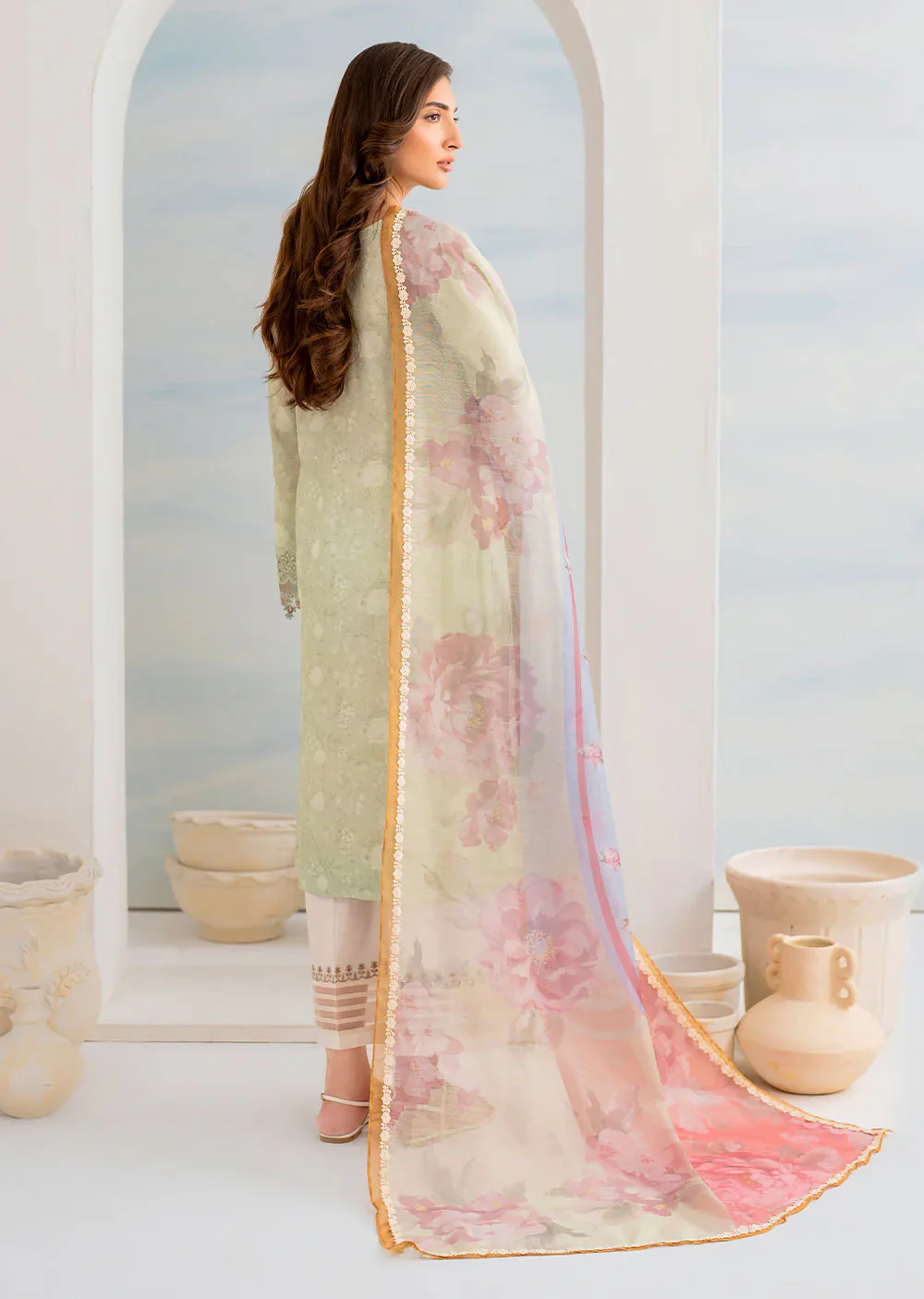 IGL-02-R - Readymade - Guzel Lawn Collection by Iznik 2024 - Image 2