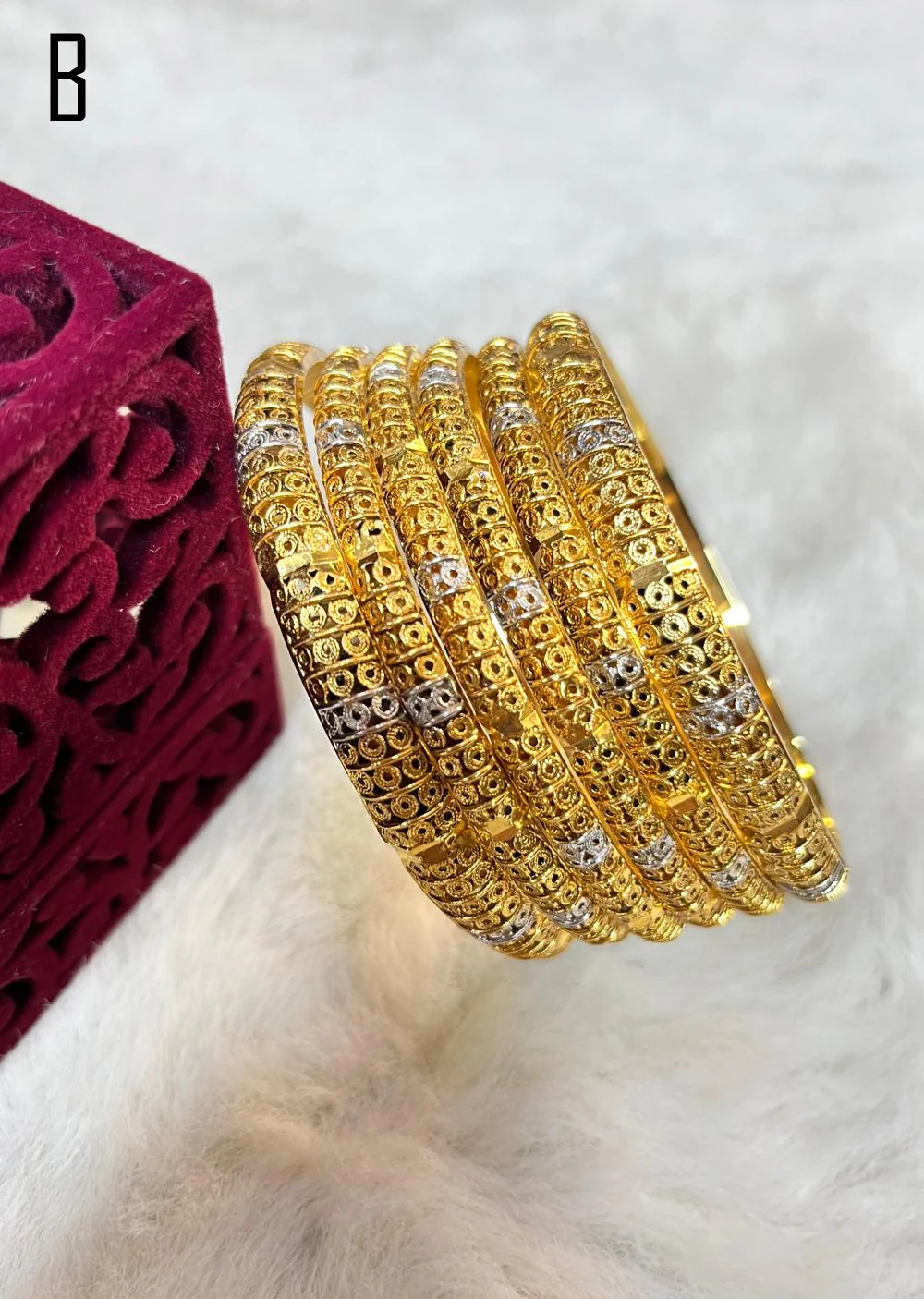 JBM-67 - Multi Colour Bangles Set - Image 2