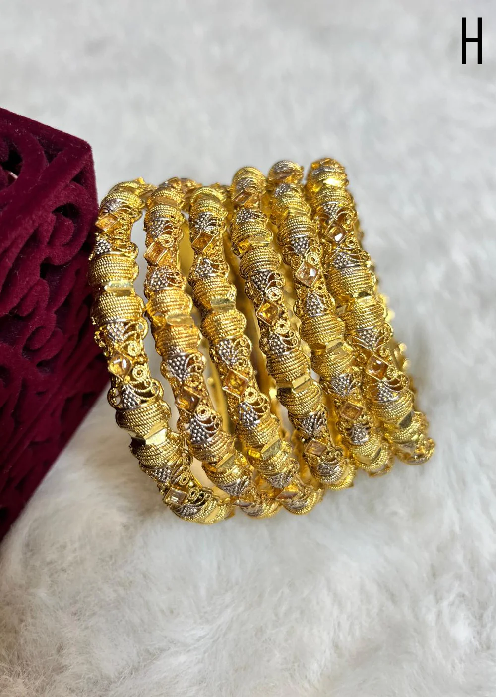 JBM-67 - Multi Colour Bangles Set - Image 7