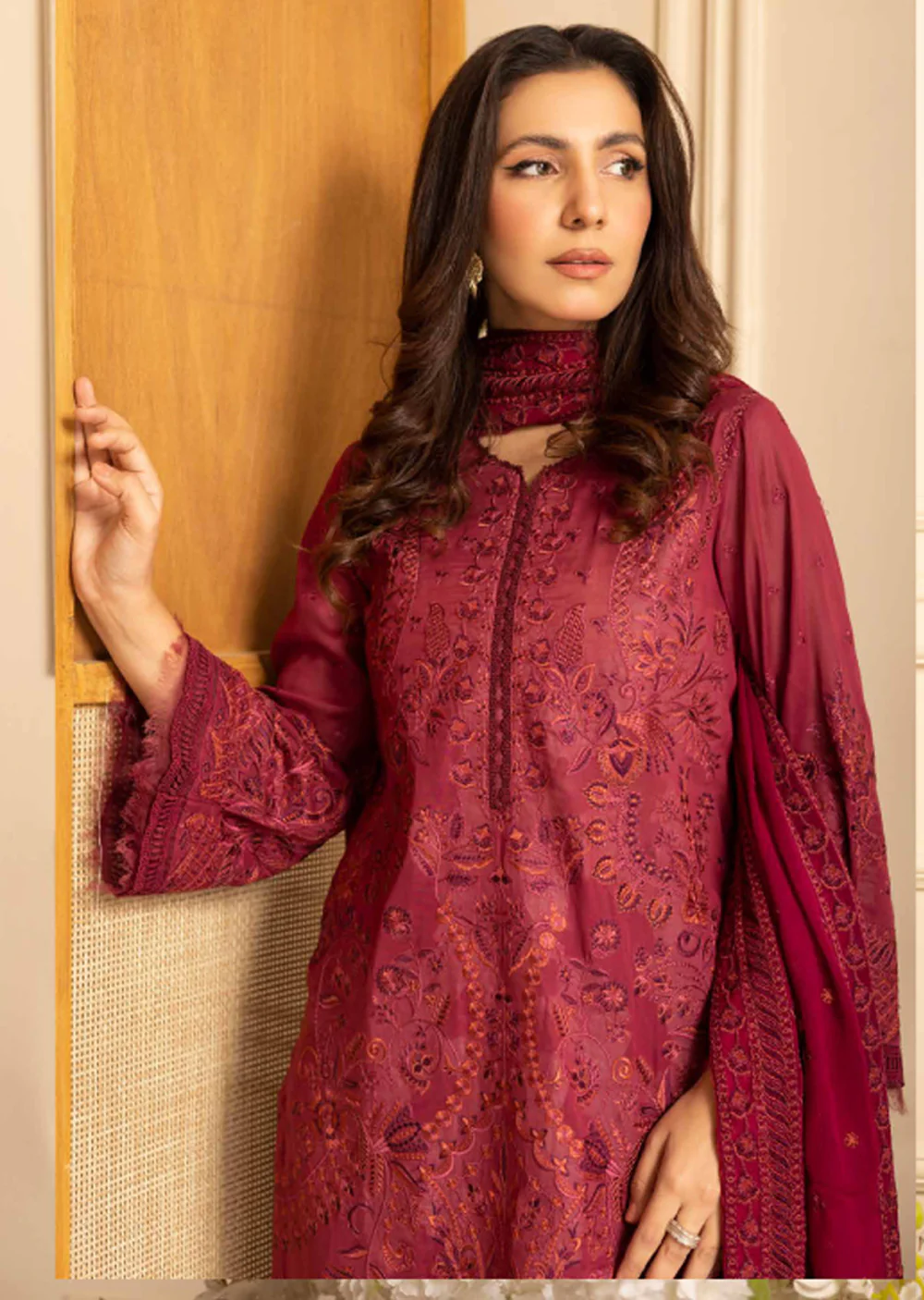 JH-020-Readymade - Pinks Collection by Johra 2024 - Image 4