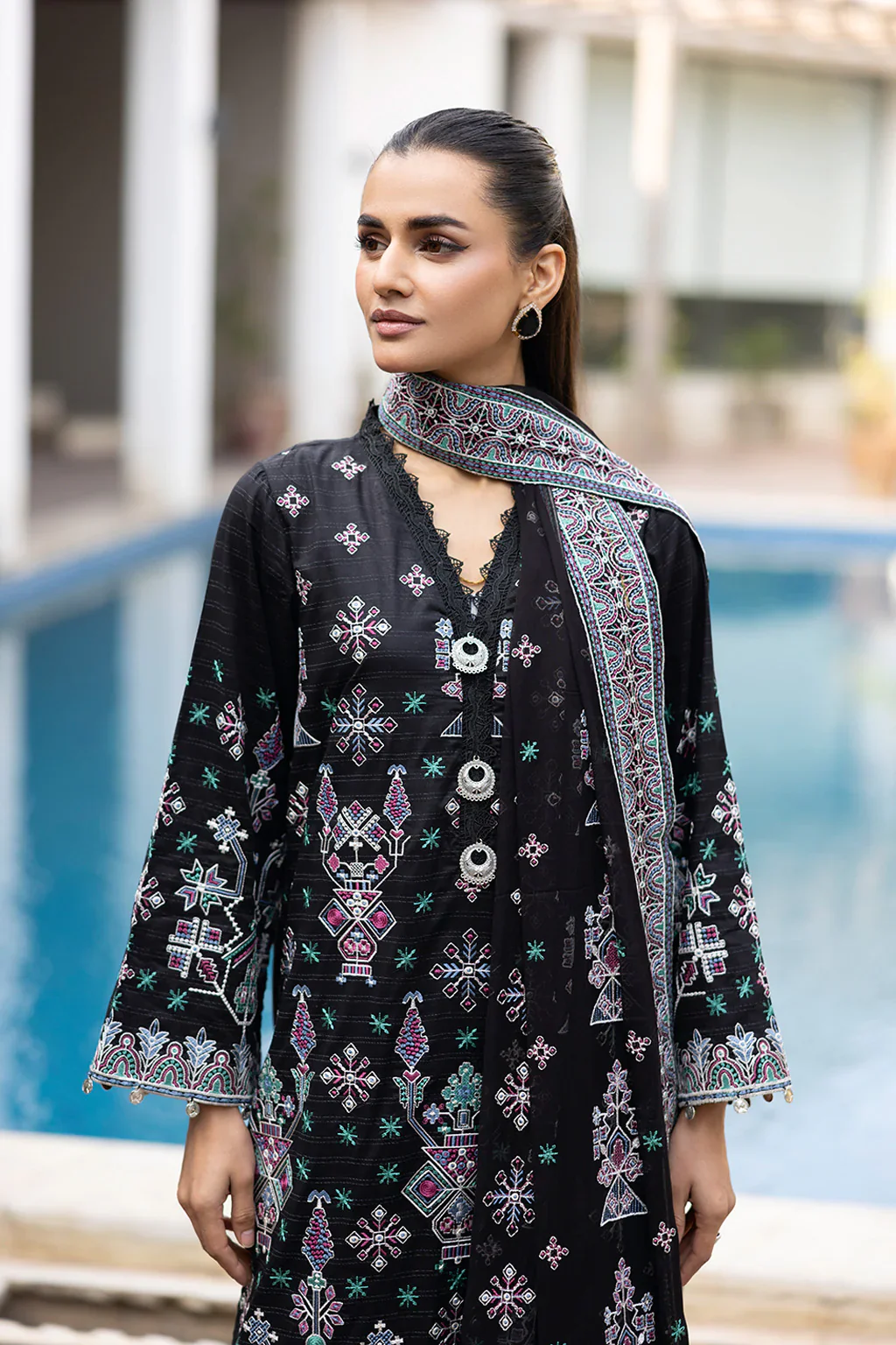JH-190-Readymade - Abshaam Collection by Johra 2024 - Image 3