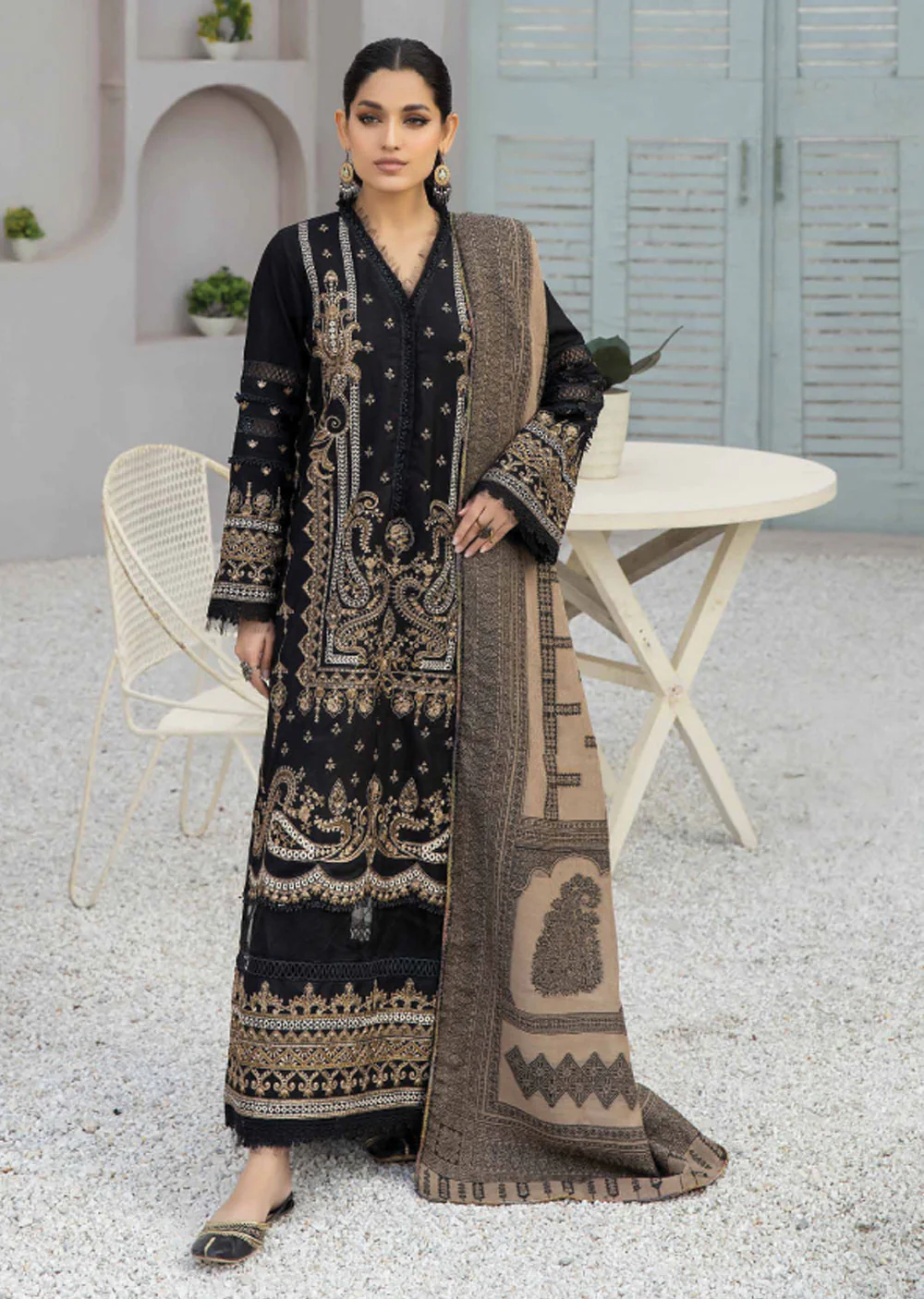 JH-672-R - Readymade - Deewan Collection by Johra 2024