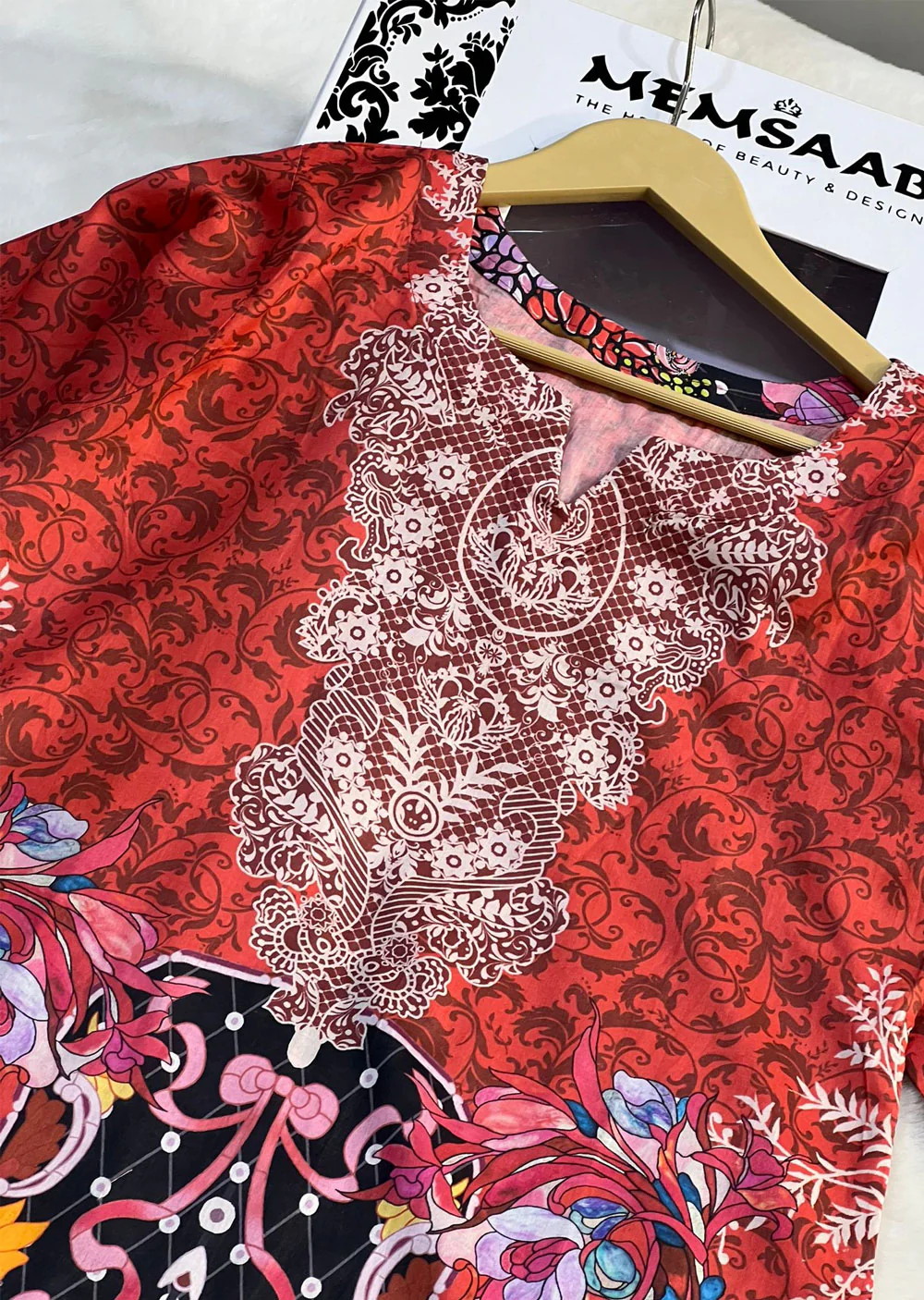 JPS-02 - Unstitched - Premium Lawn Collection by Jade 2024 - Image 4