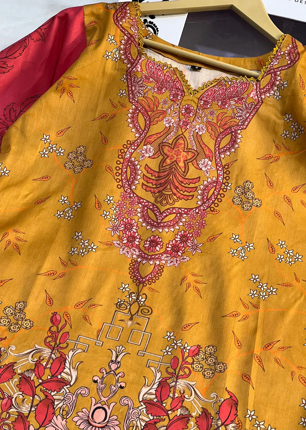 JPS-04 - Unstitched - Premium Lawn Collection by Jade 2024 - Image 3