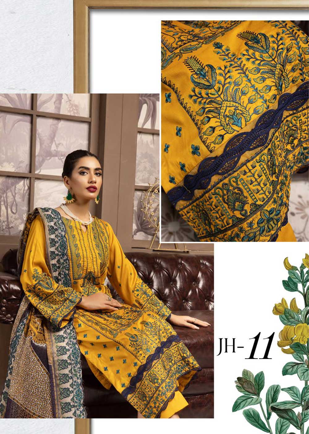 JR-11-R - Readymade - Sabeen Winter Collection By Johra 2022 - Image 3