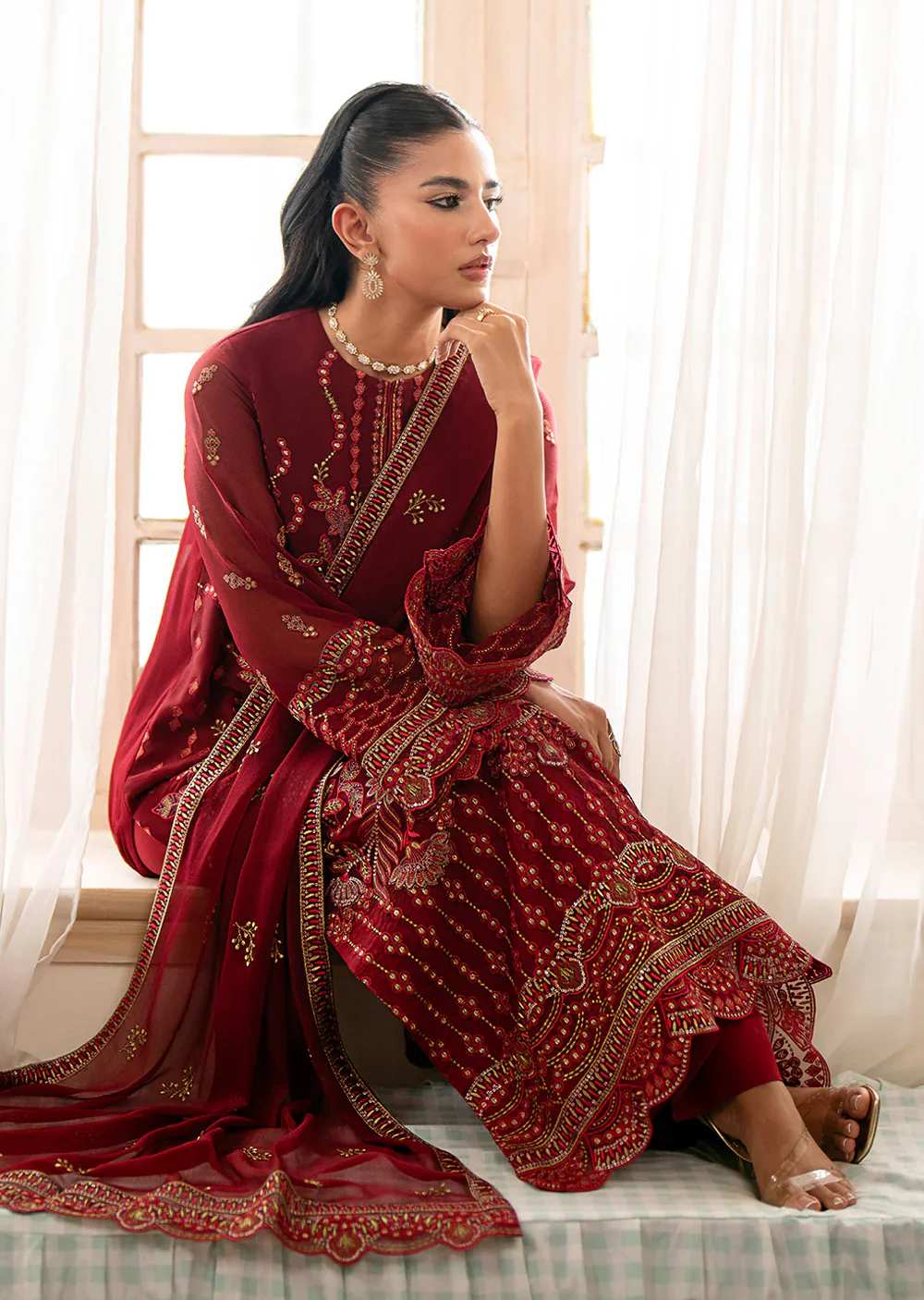 K-1608-R - Vella - Readymade - Mehrbano by Kuch Khas Vol 16 2024 - Image 4