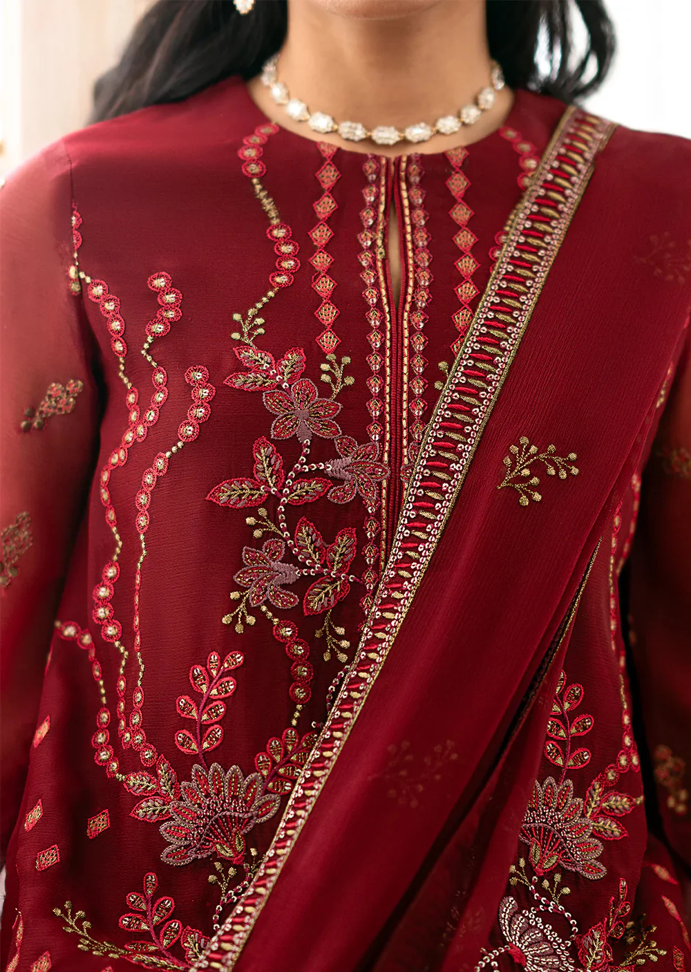 K-1608 - Vella - Unstitched - Mehrbano by Kuch Khas Vol 16 2024 - Image 6