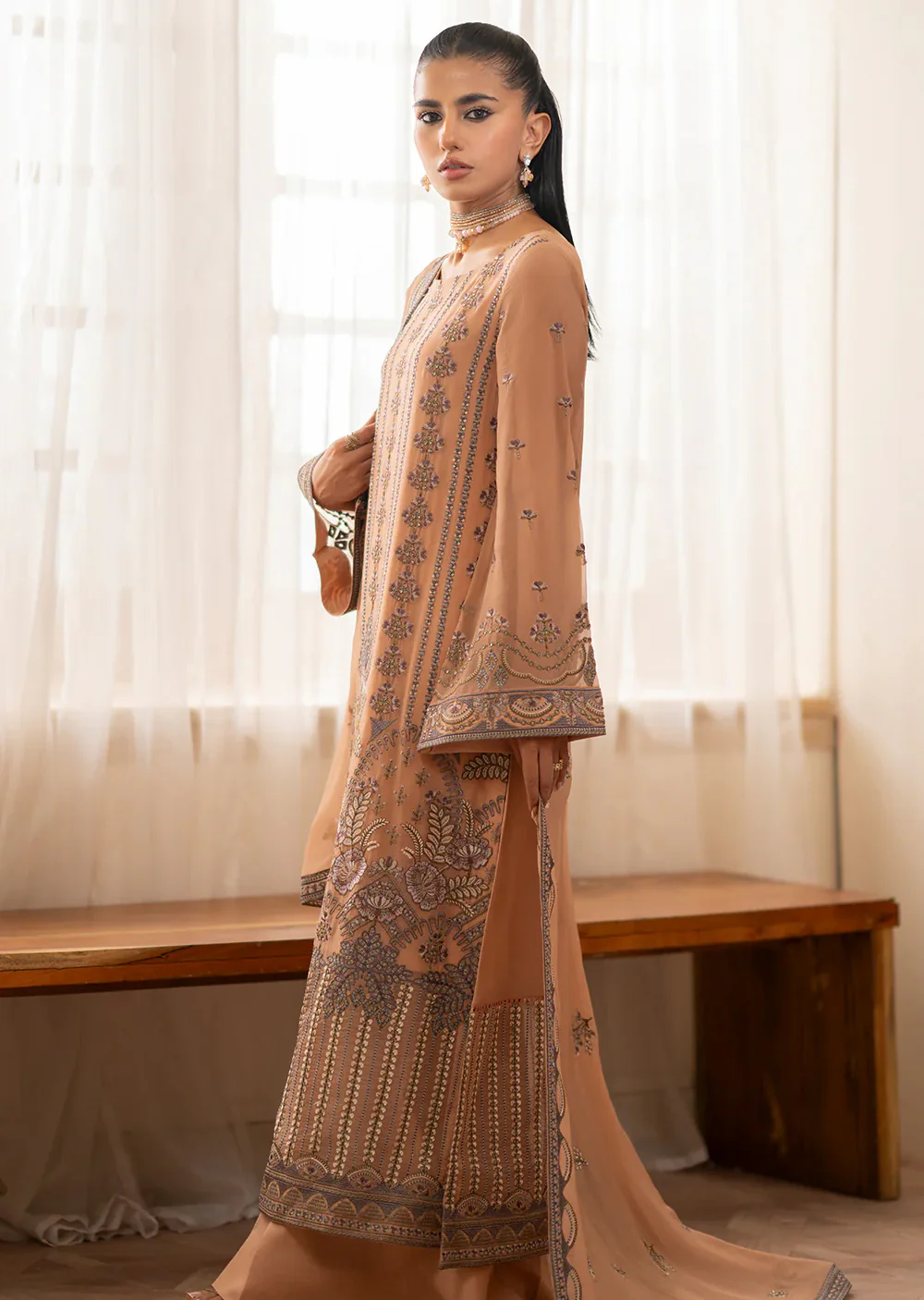 K-1610-R - Alma - Readymade - Mehrbano by Kuch Khas Vol 16 2024 - Image 3