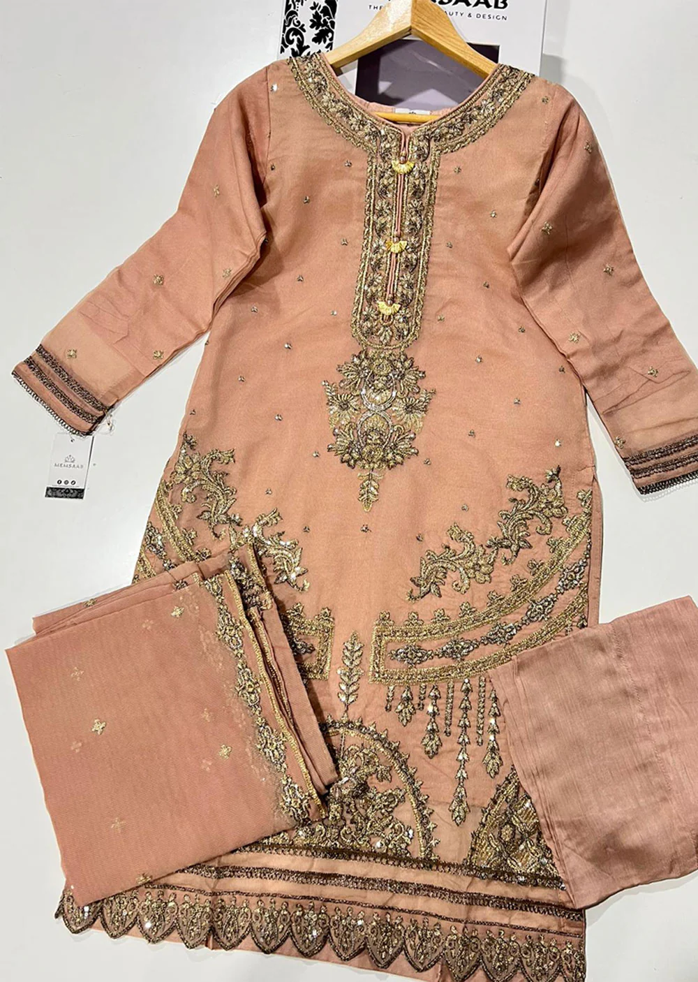 KLD1003 Queen - Readymade Bori Net Suit