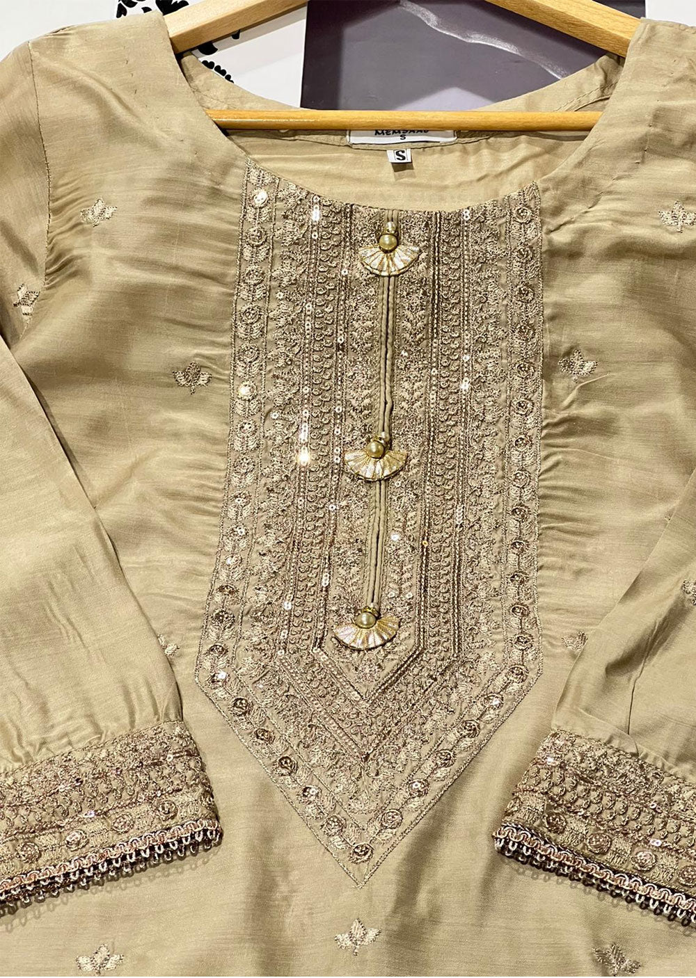 KLD1036 Poshaak - Readymade Viscose Suit - Image 5
