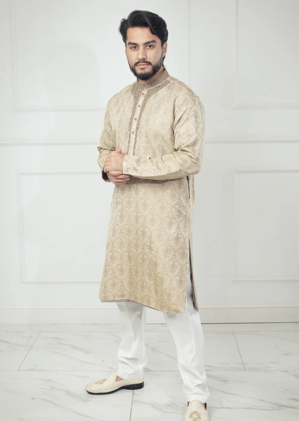 KRT-02 - Readymade - Mens Kurta Trouser Set