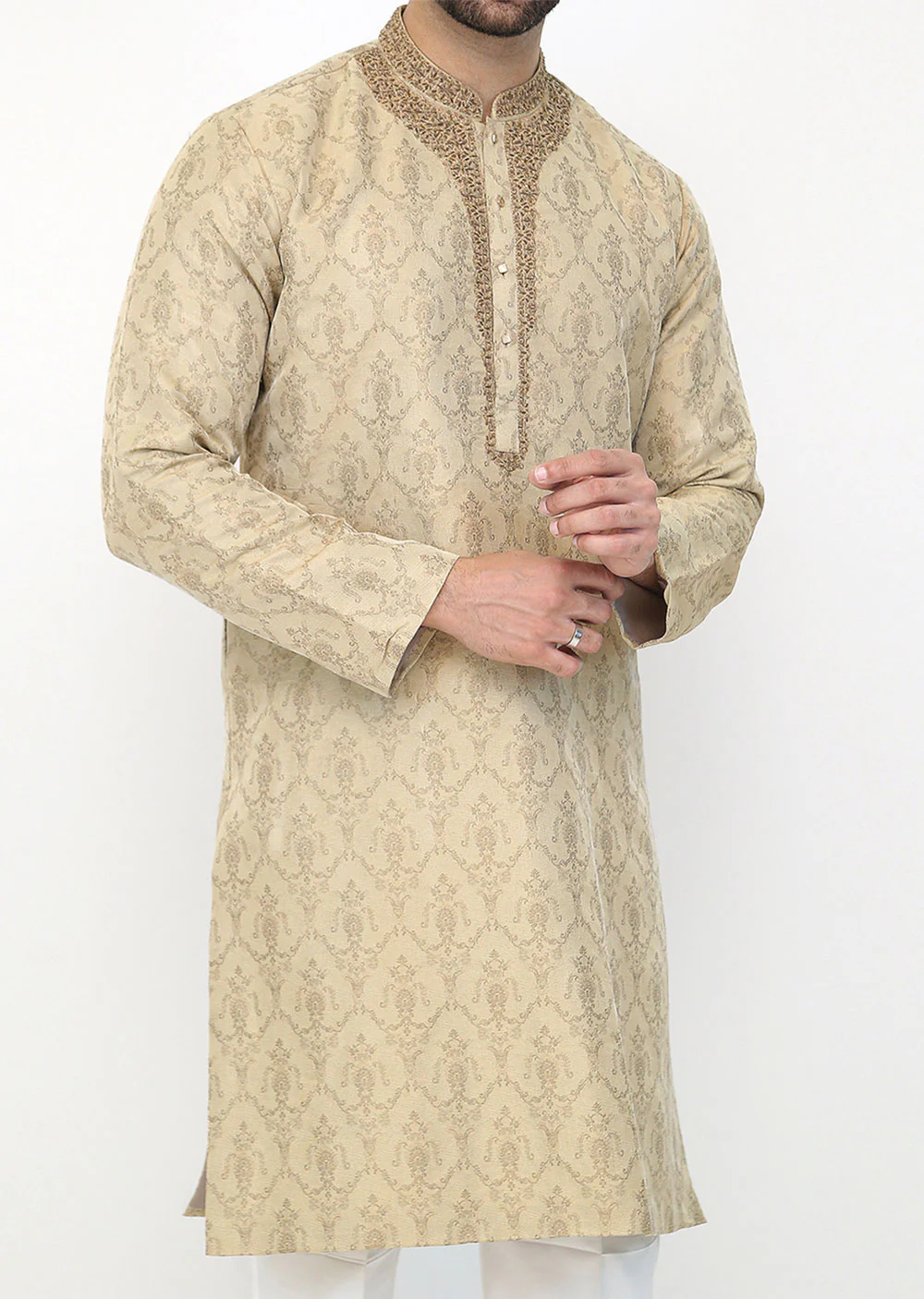 KRT-02 - Readymade - Mens Kurta Trouser Set - Image 10