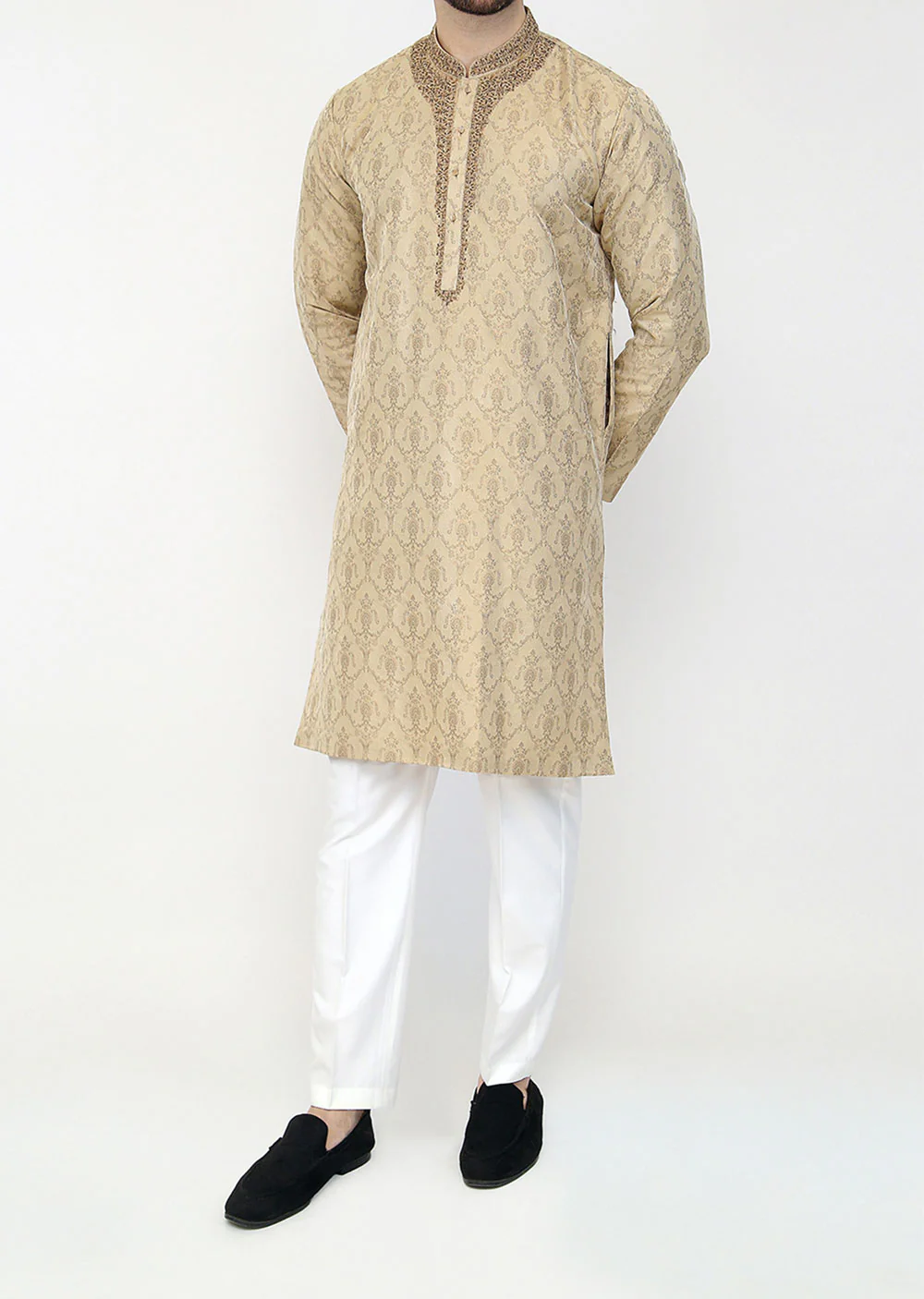 KRT-02 - Readymade - Mens Kurta Trouser Set - Image 7