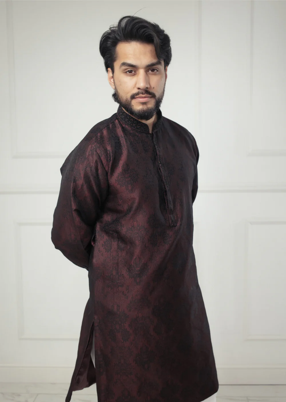 KRT-07 - Readymade - Mens Kurta Trouser Set - Image 13