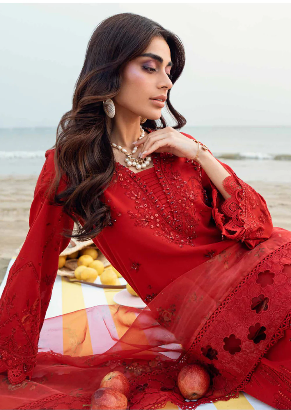 KWBC-147 - Readymade - Nureh Khwab Exclusive Swiss Collection 2025 - Image 3