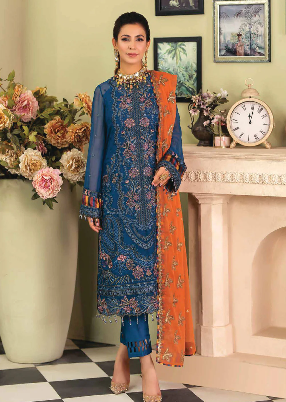 M-47 - Readymade - Baagh by Imrozia Premium Collection 2023