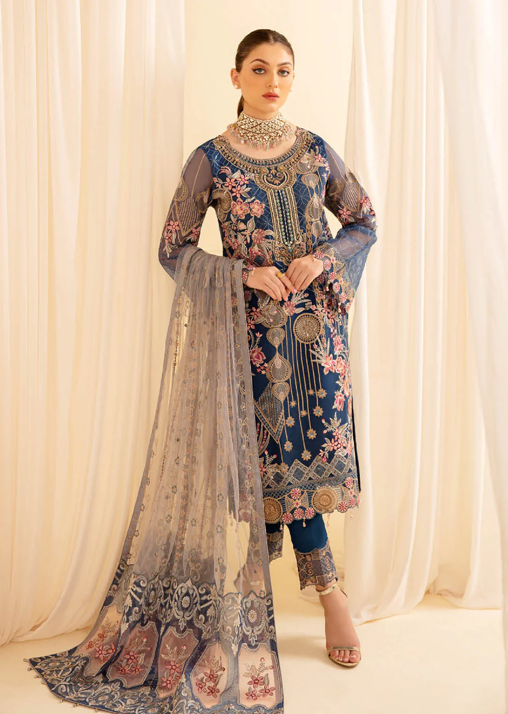 M-701-R - Readymade - Ramsha Minhal Vol 7 2024