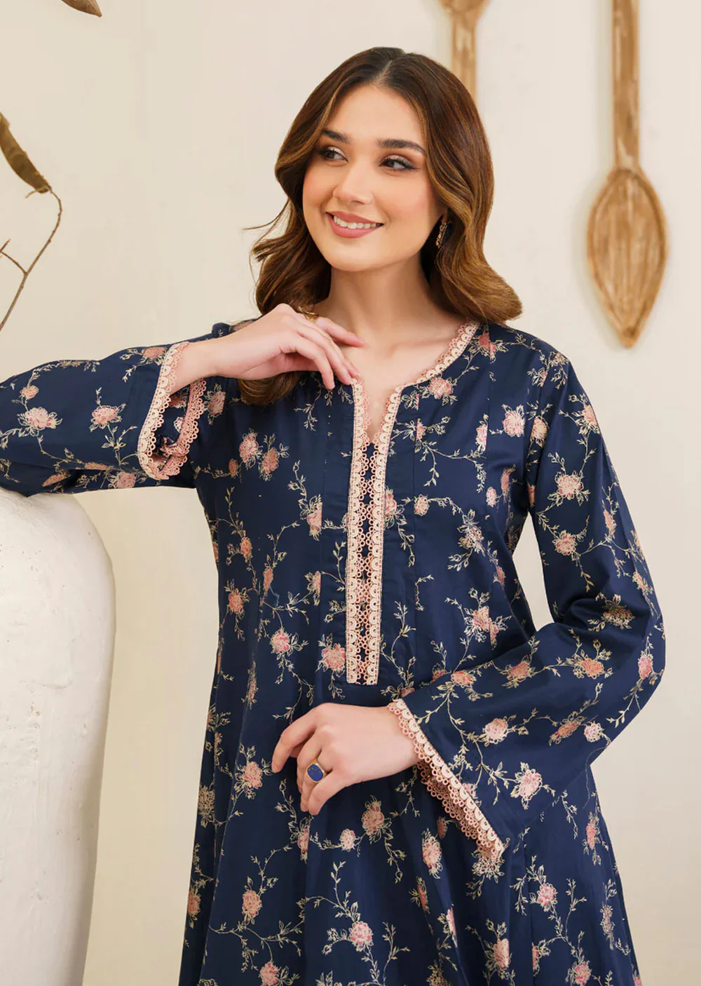 Maleo - Readymade 3 Piece Cotton Suit - Image 2