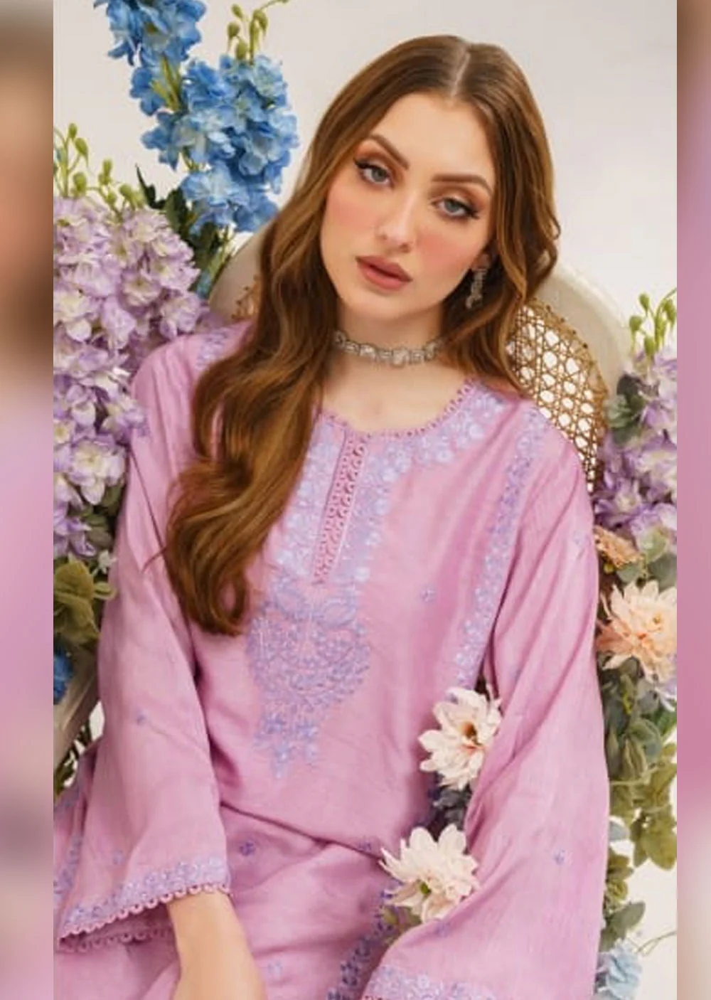 Marlene - Readymade 3 Piece Cotton Suit - Image 2