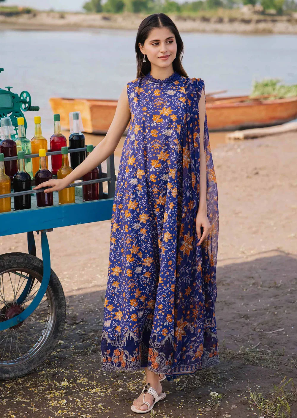 MBCS-409-B - Readymade - Maria B M.Basics Lawn Collection 2024