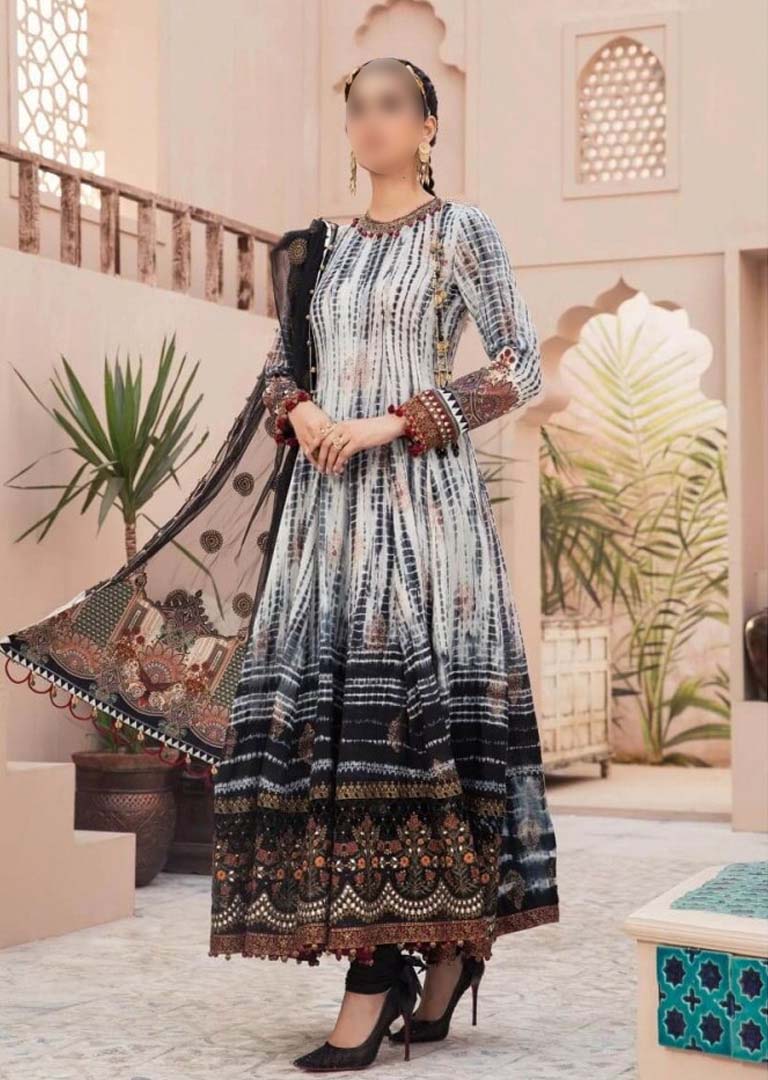 MBDL-04 Unstitched Maria B Eid Collection 2021