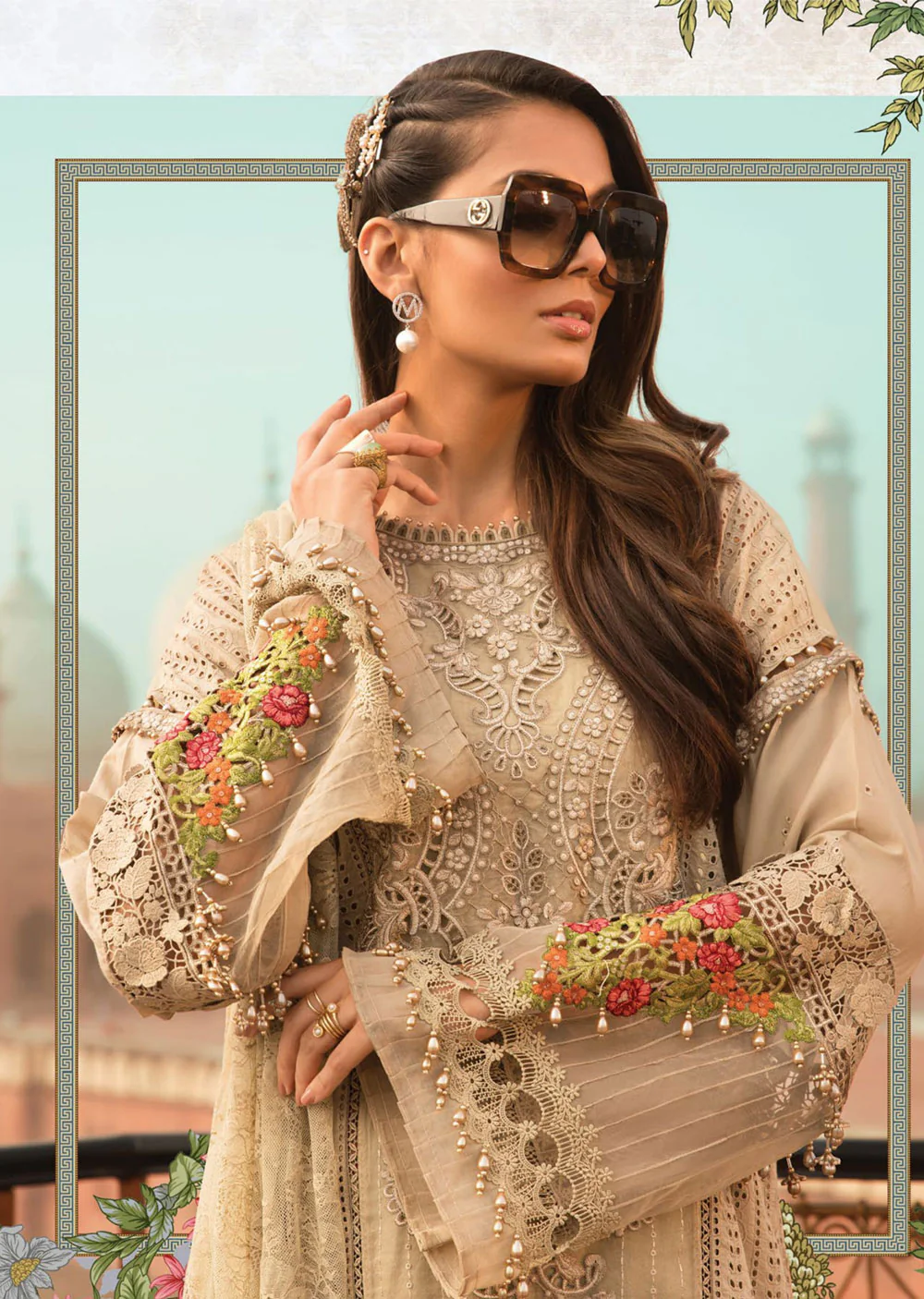 MBR-05-B - Readymade Maria B Inspired Lawn Suit - Image 3