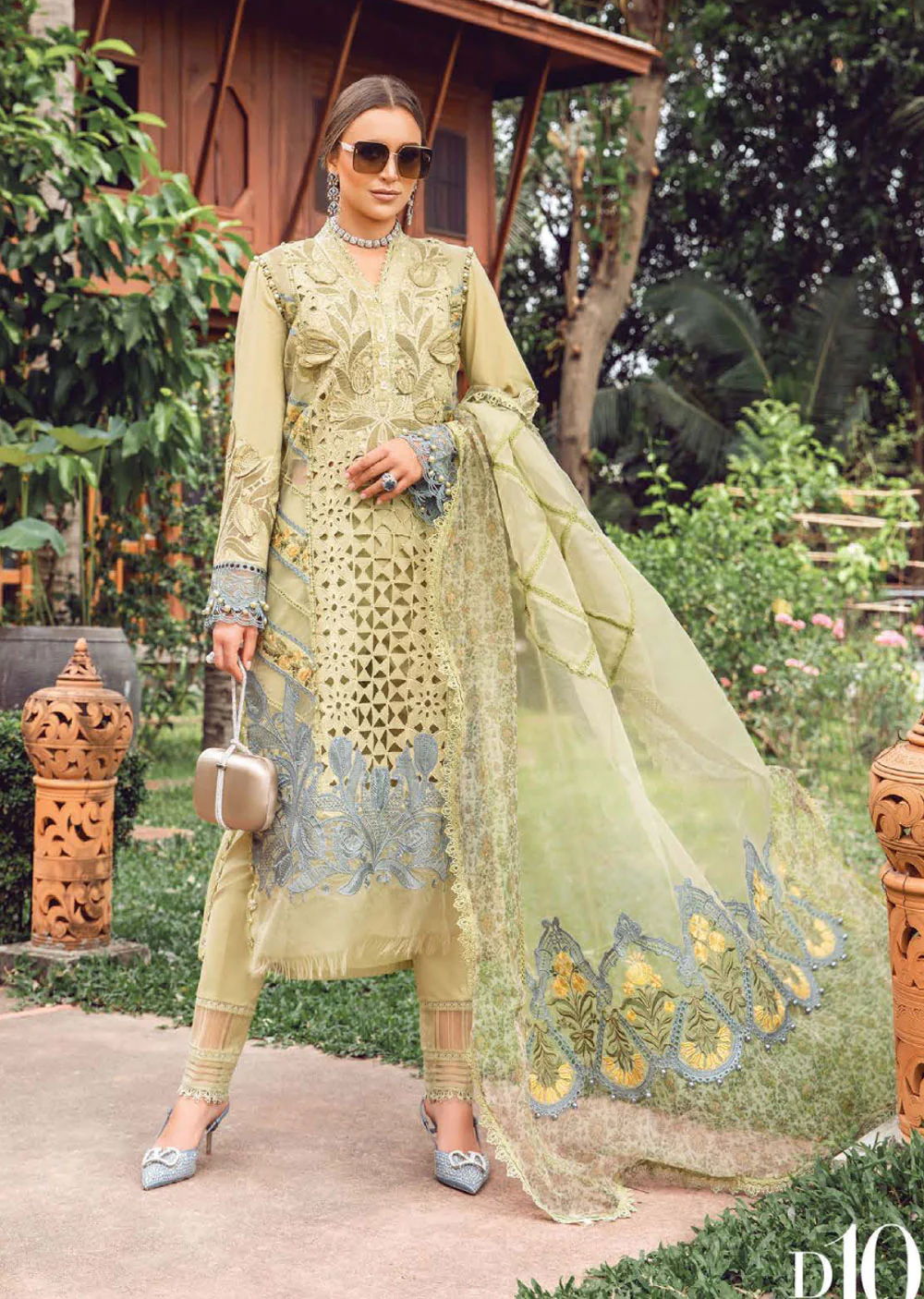 MBTR-10 - Readymade - Maria B Lawn Eid Collection 2024