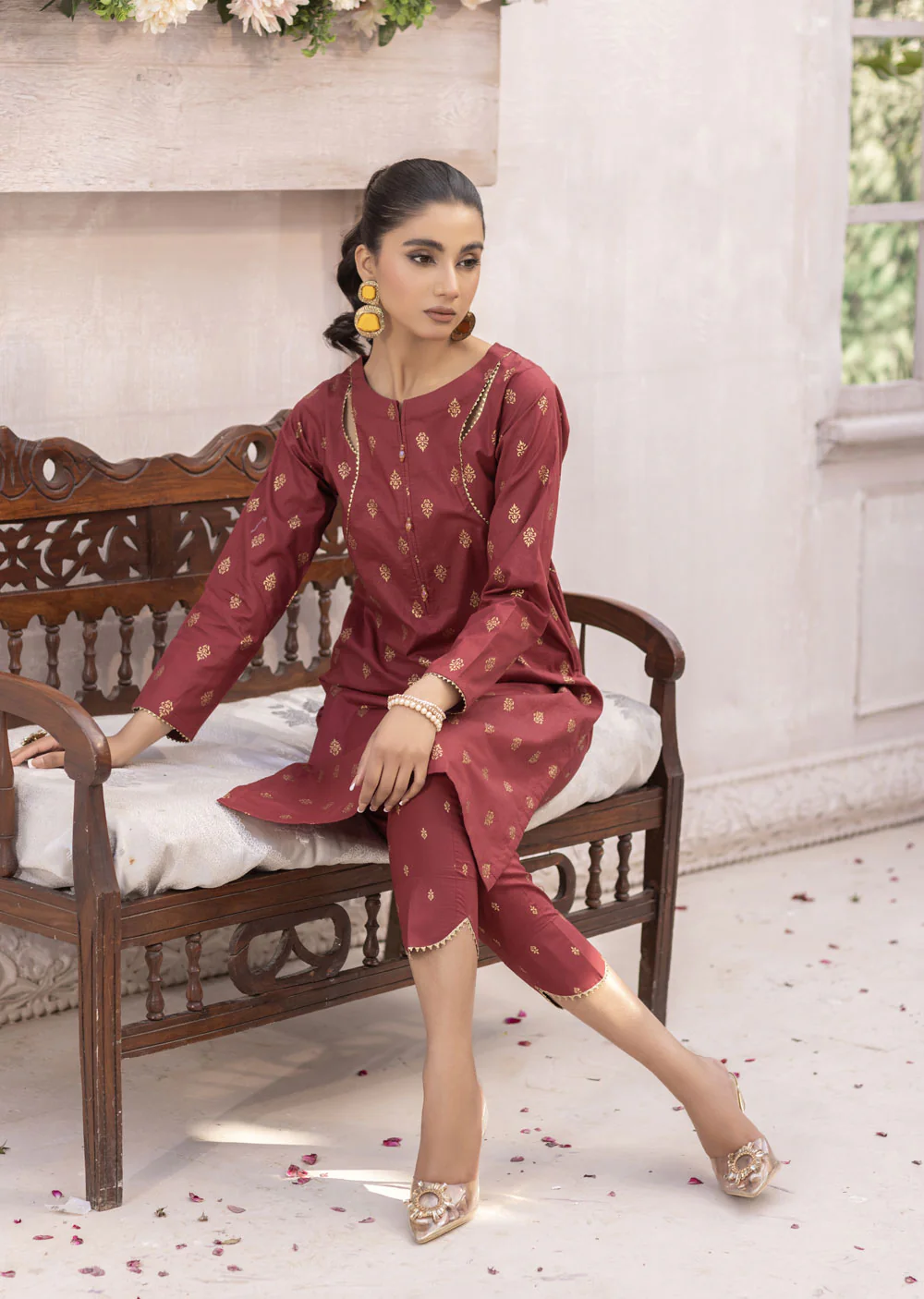 MDM-62 - Readymade - Embroidered Cotton Suit - Image 4