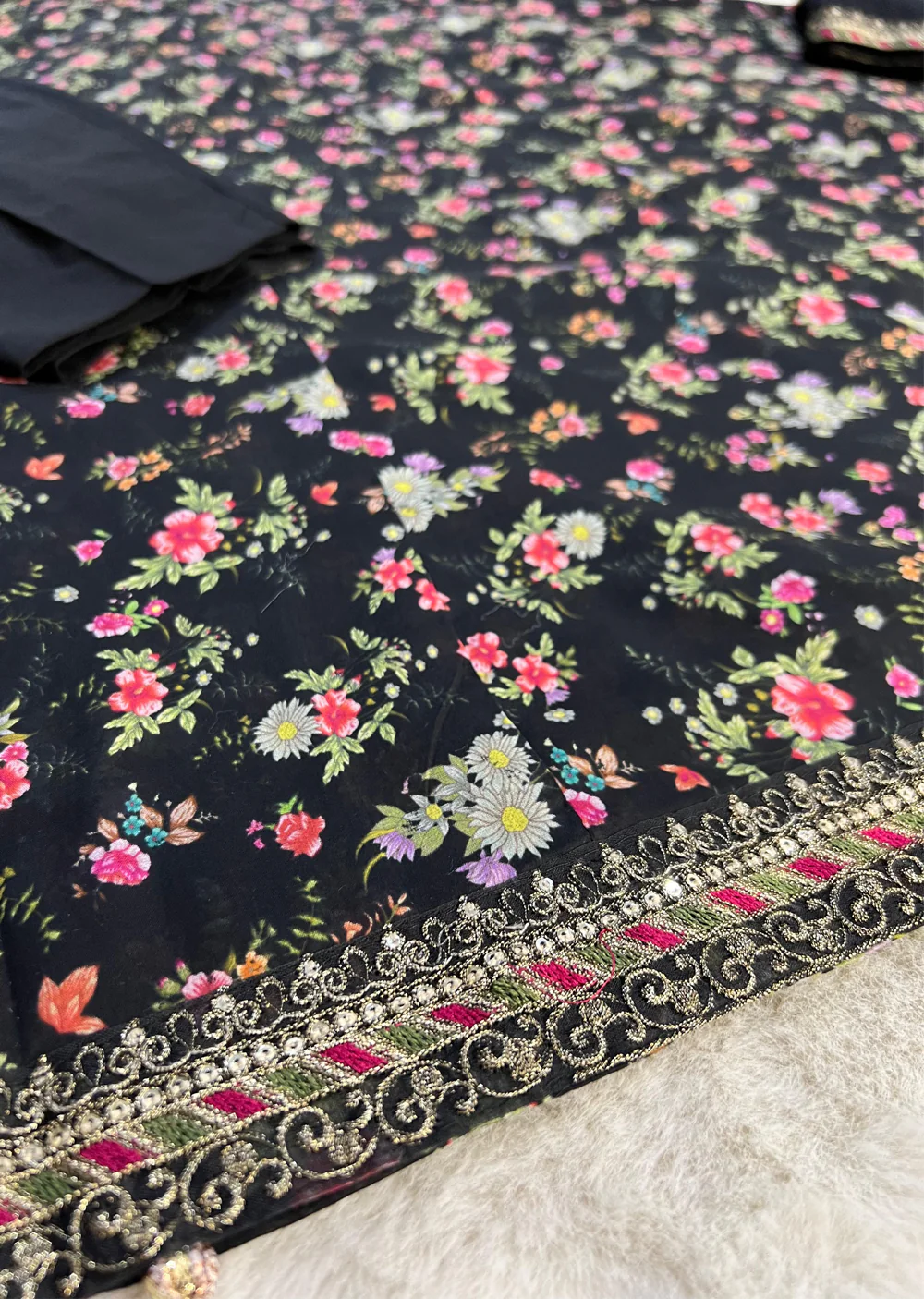 MDM-78 - Readymade - printed lawn dress - Image 4
