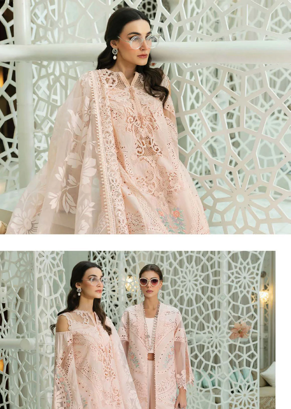 MLUX-13-A - Maria B Voyage Lux Lawn Collection Vol 25 2025 - Image 2