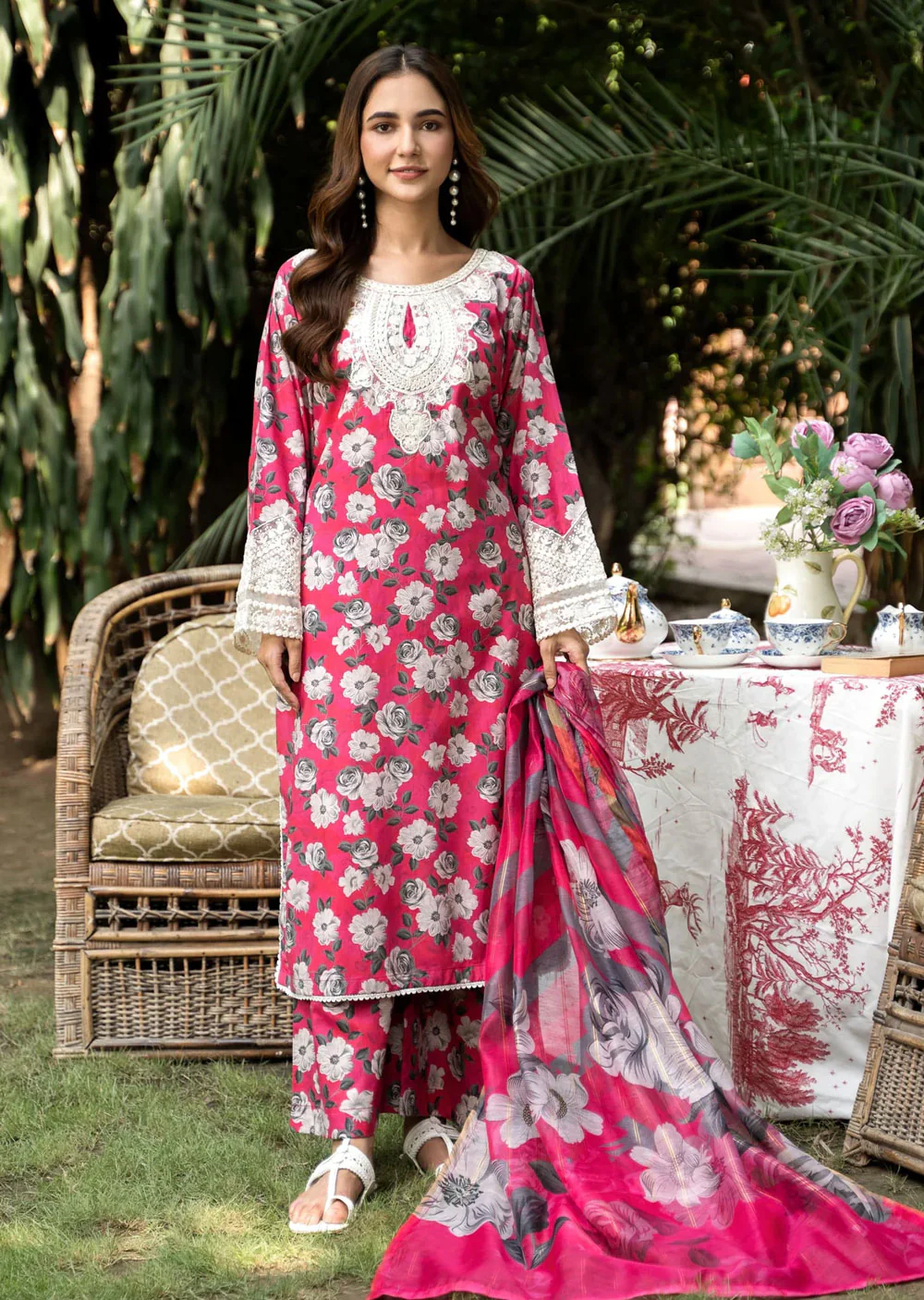 MNC-04 - Shifa - Readymade - The Monochrome Collection by Raniya.H 2024