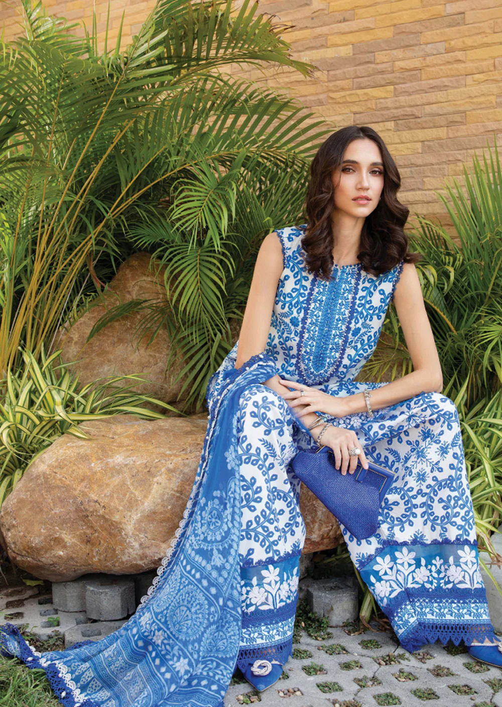 MPLS-04-B - Maria B Mprints Spring Summer Printed Lawn Suit 2025 - Image 2