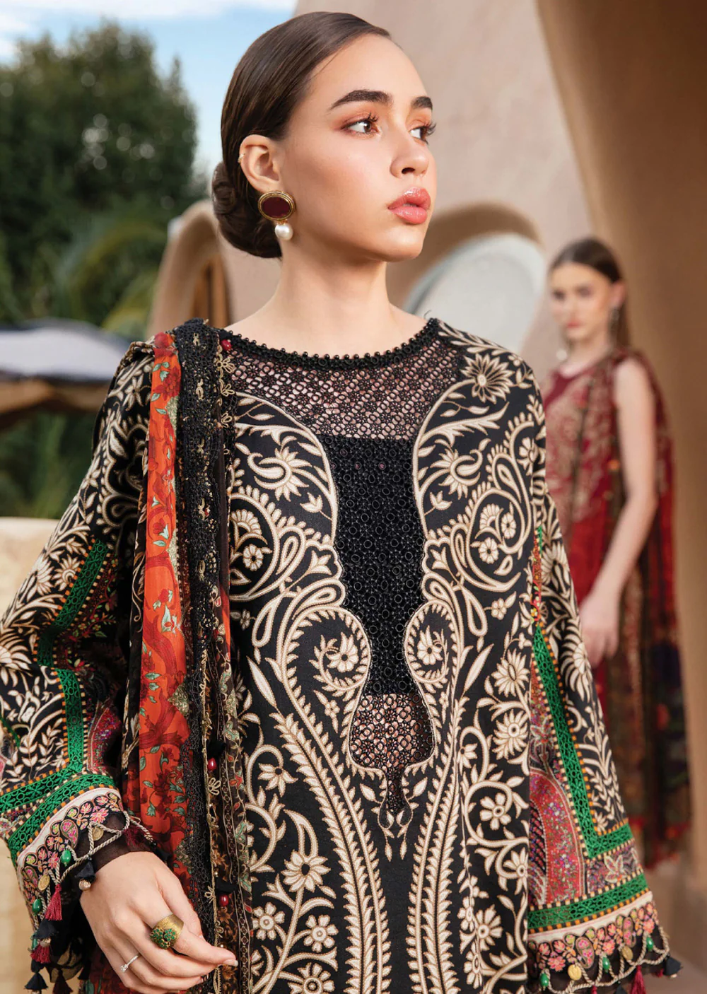 MPLS-12-B - Maria B Mprints Spring Summer Printed Lawn Suit 2025 - Image 2