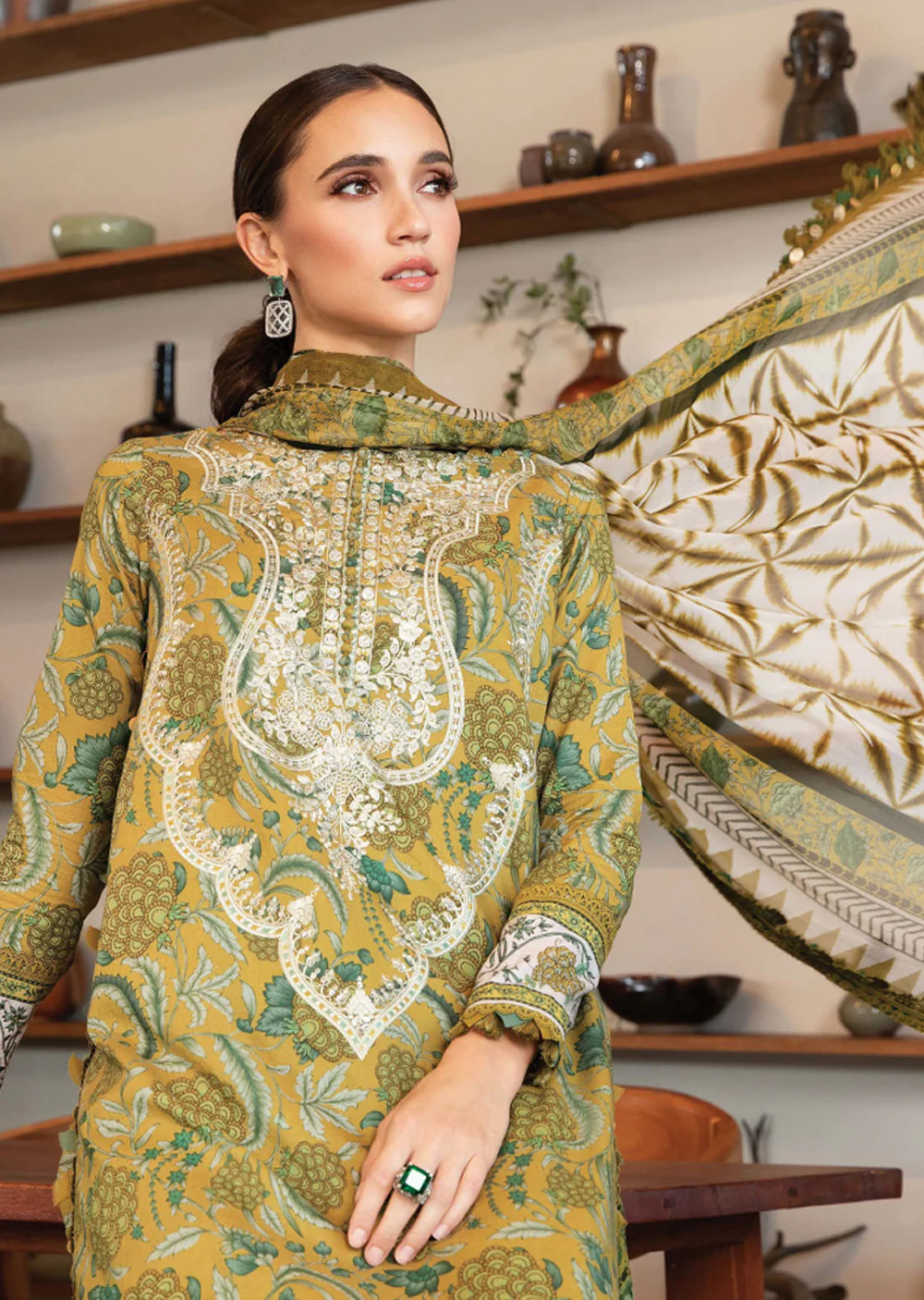 MPLS-13-B - Maria B Mprints Spring Summer Printed Lawn Suit 2025 - Image 2
