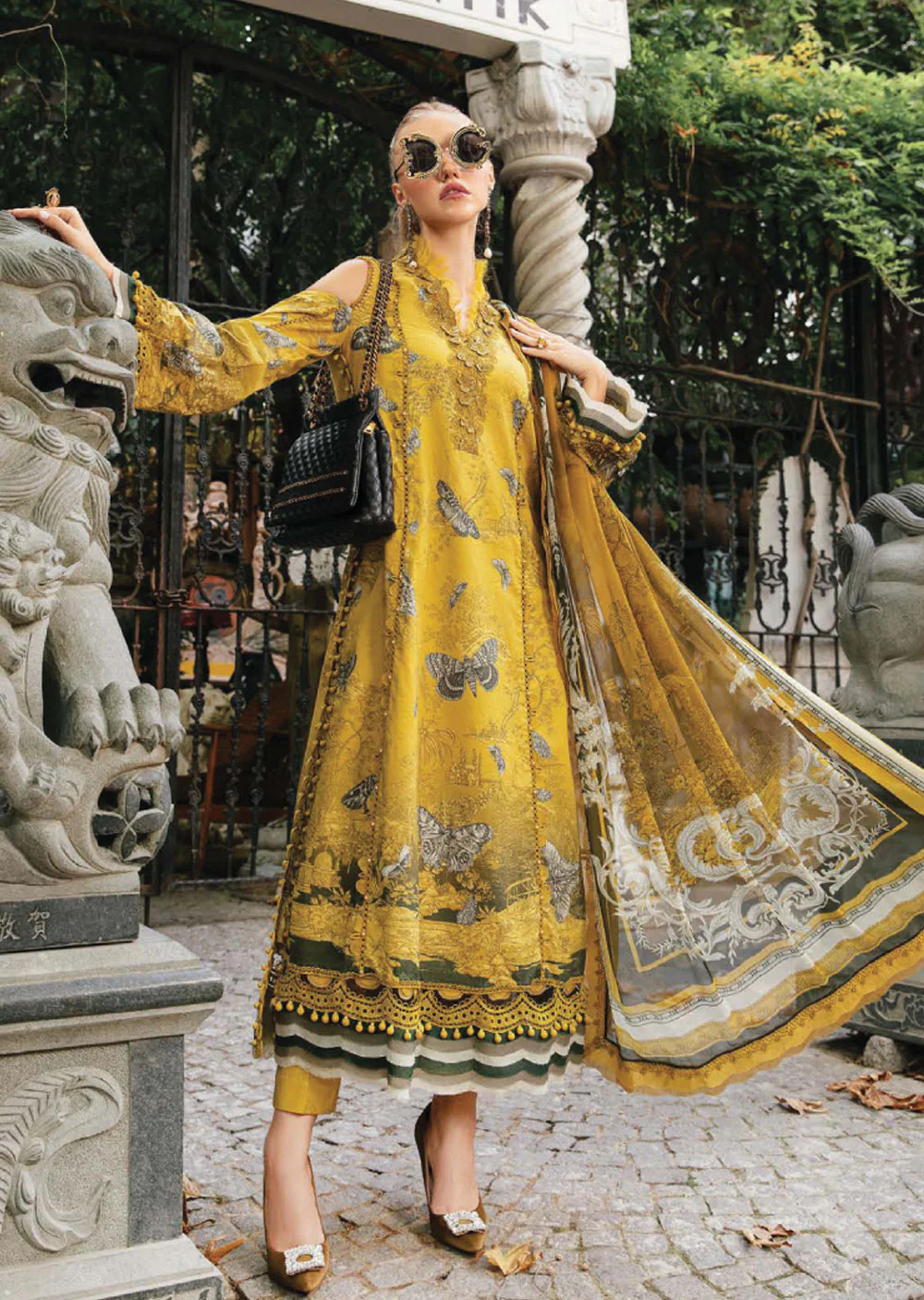 MPT-2408-B - Unstitched - Maria B MPRINTS Collection 2024