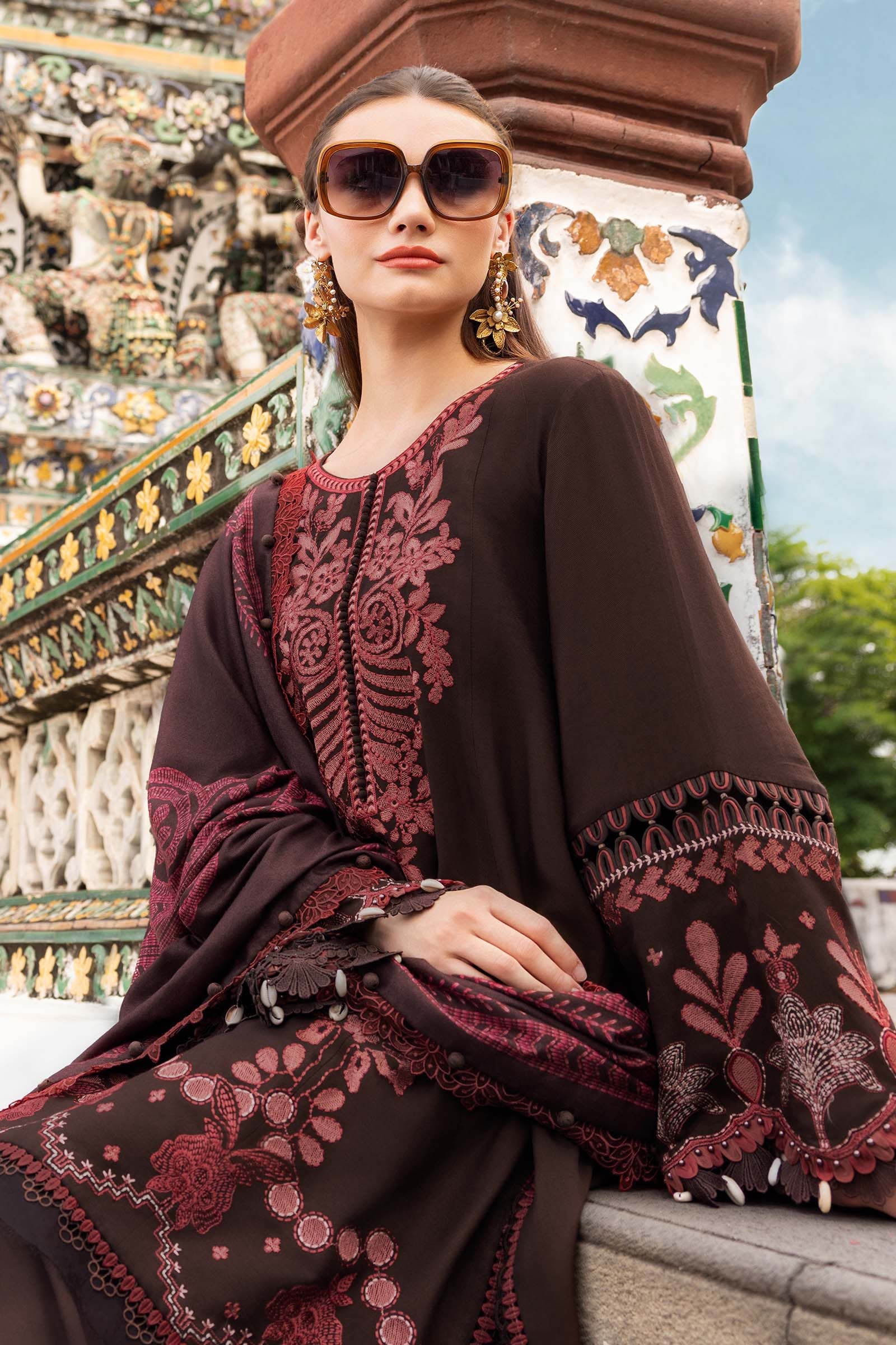 MPT-2804-A Unstitched - Maria B MPRINTS Collection 2025 - Image 2