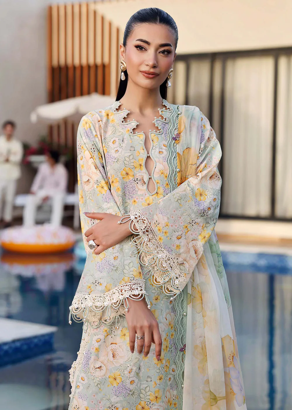 MPT30-07-A Maria B M prints Lawn Suit - Image 2