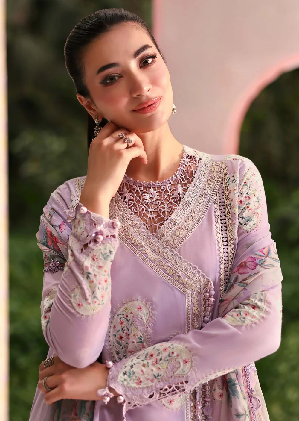 MPT30-09-B Maria B M prints Lawn Suit - Image 2