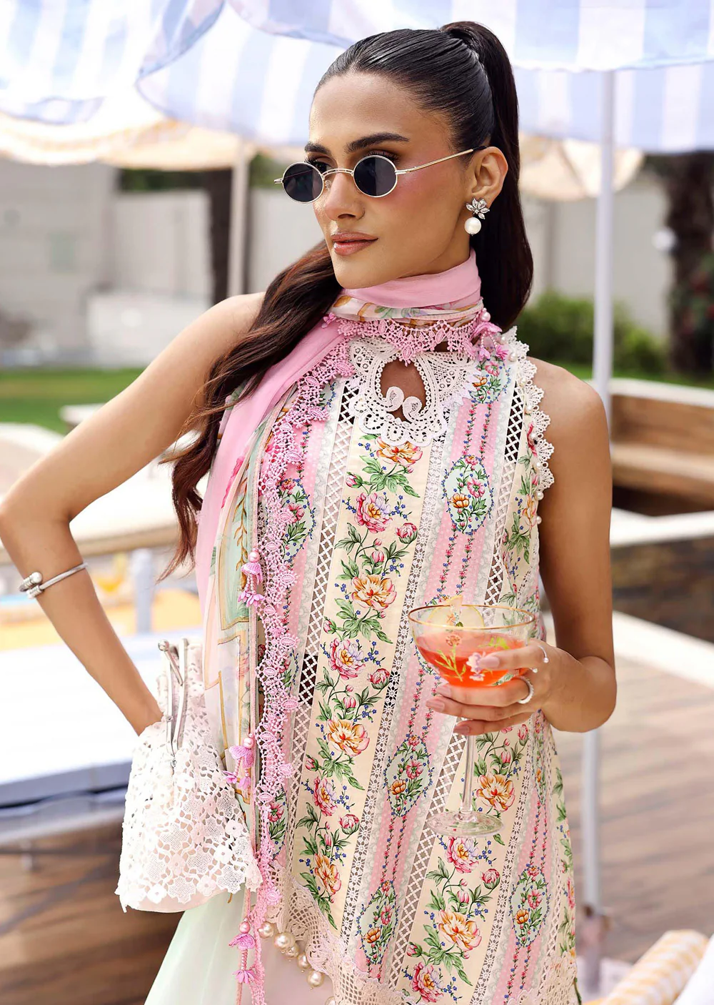 MPT30-10-A Maria B M prints Lawn Suit - Image 2