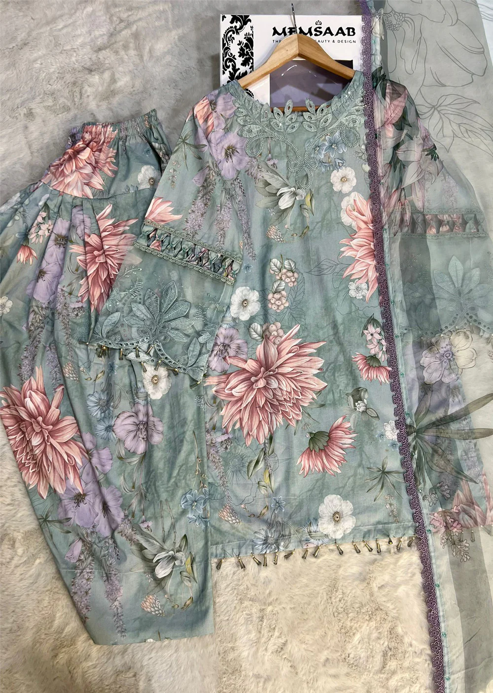 MPTR-2406-A - Readymade - Maria B MPRINTS Collection 2024 - Image 4