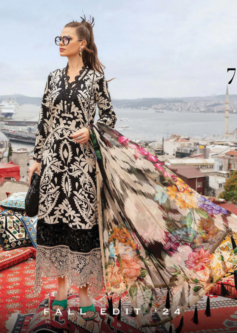 MPTR-2407-B - Readymade - Maria B MPRINTS Collection 2024
