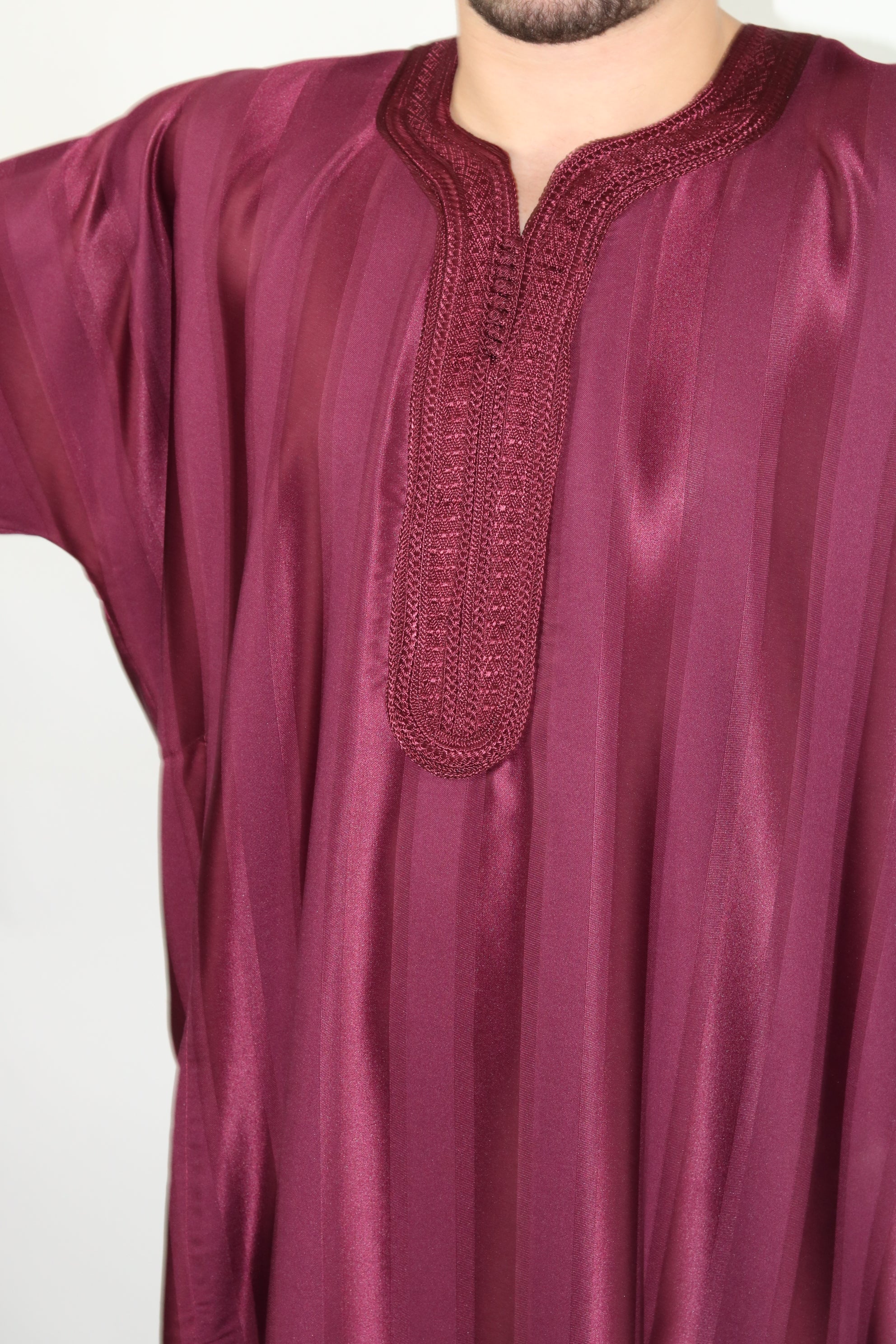 MRC103 Moroccan Embroidered Thobe - Image 28
