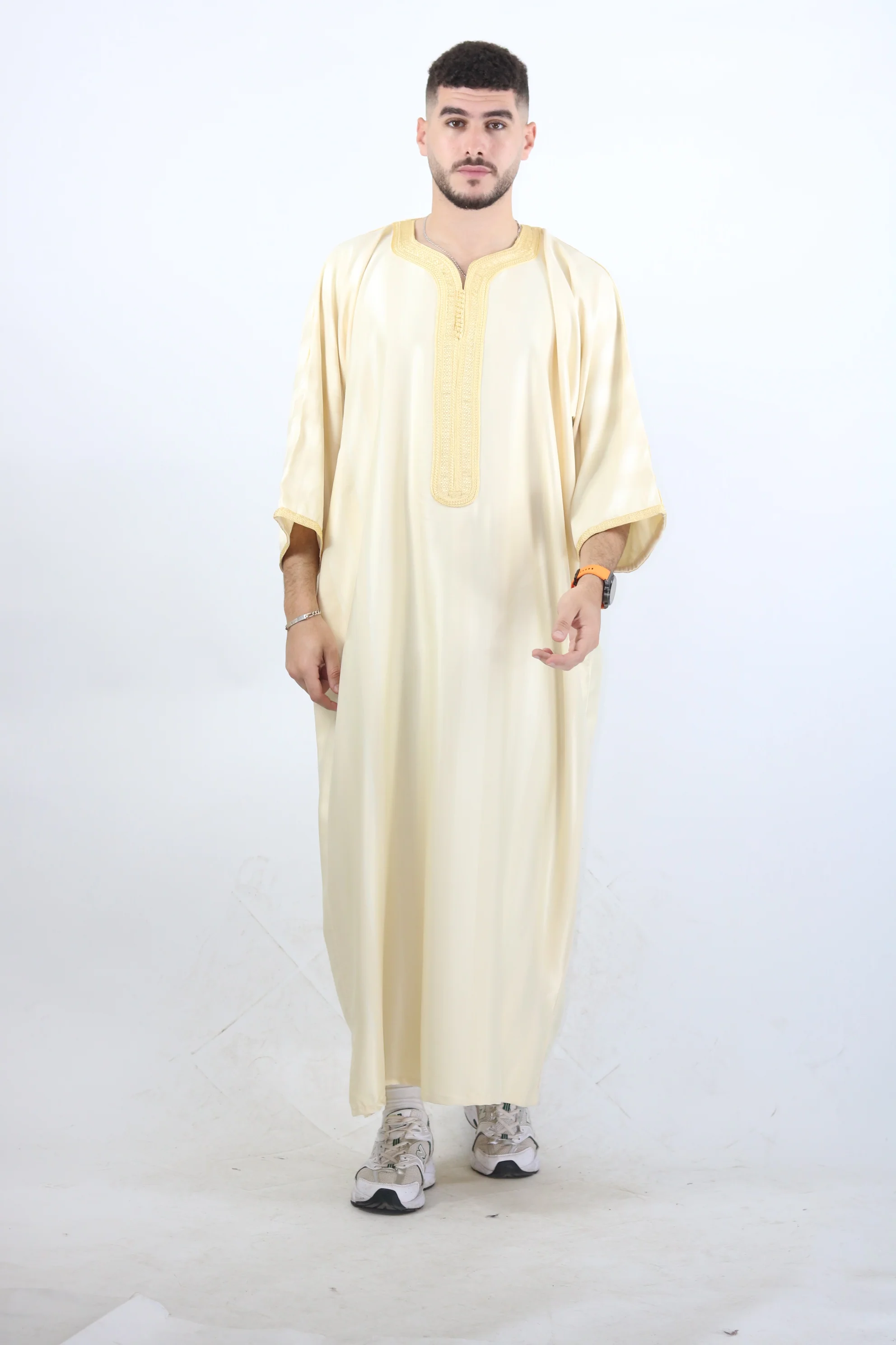 MRC103 Moroccan Embroidered Thobe - Image 42